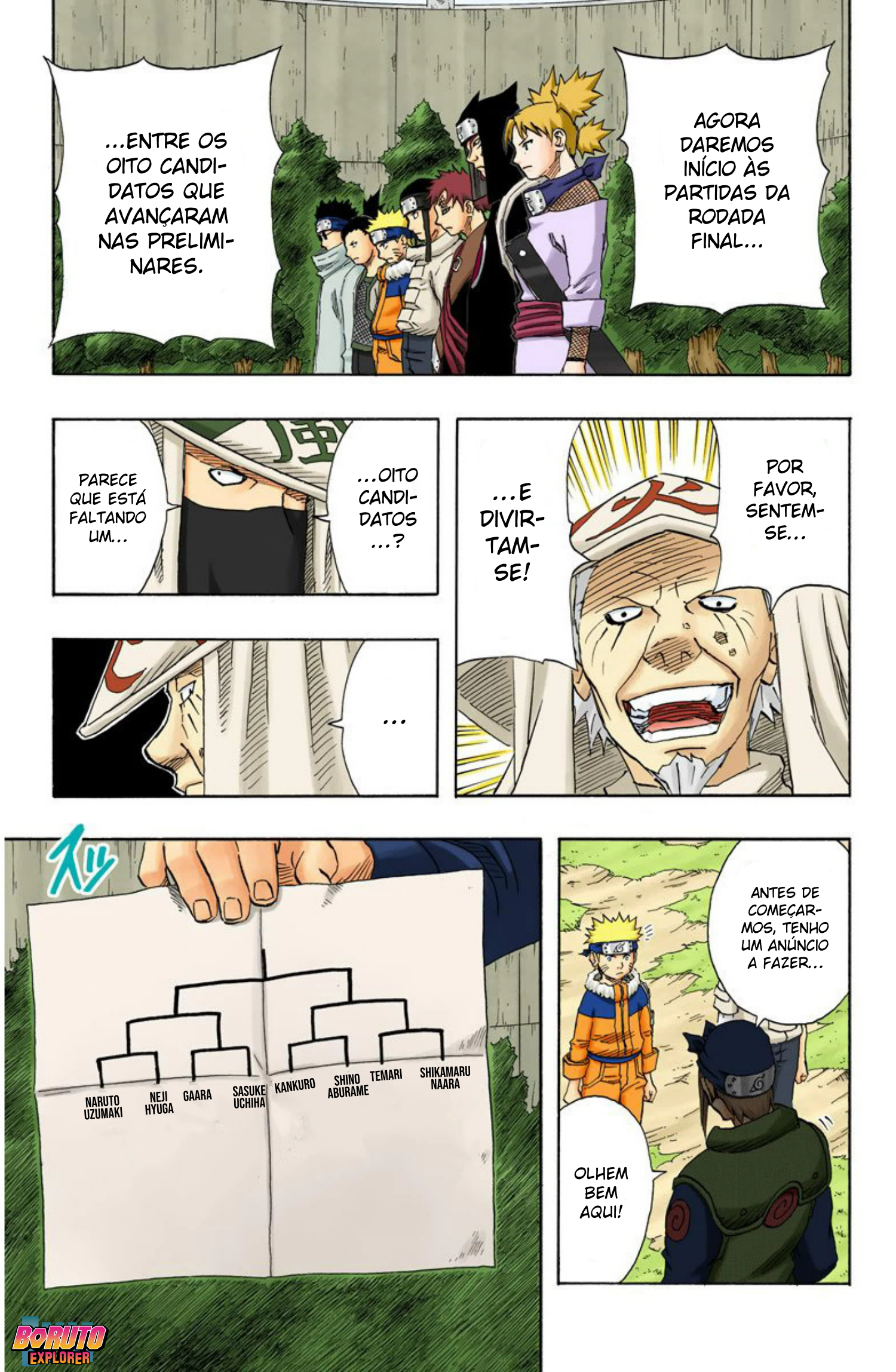 Read Naruto - Versão Colorida Oficial Manga Online