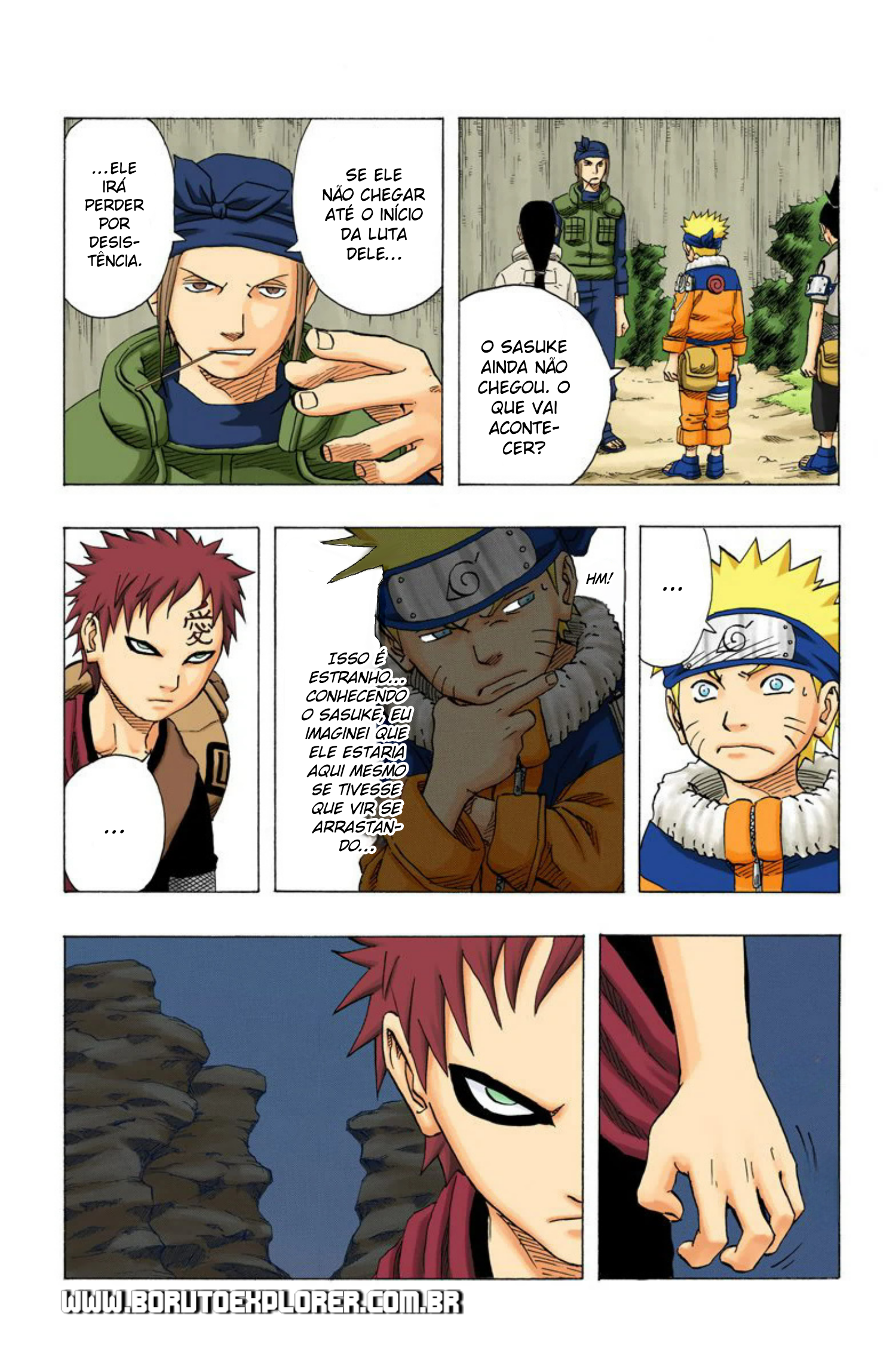 Read Naruto - Versão Colorida Oficial Manga Online