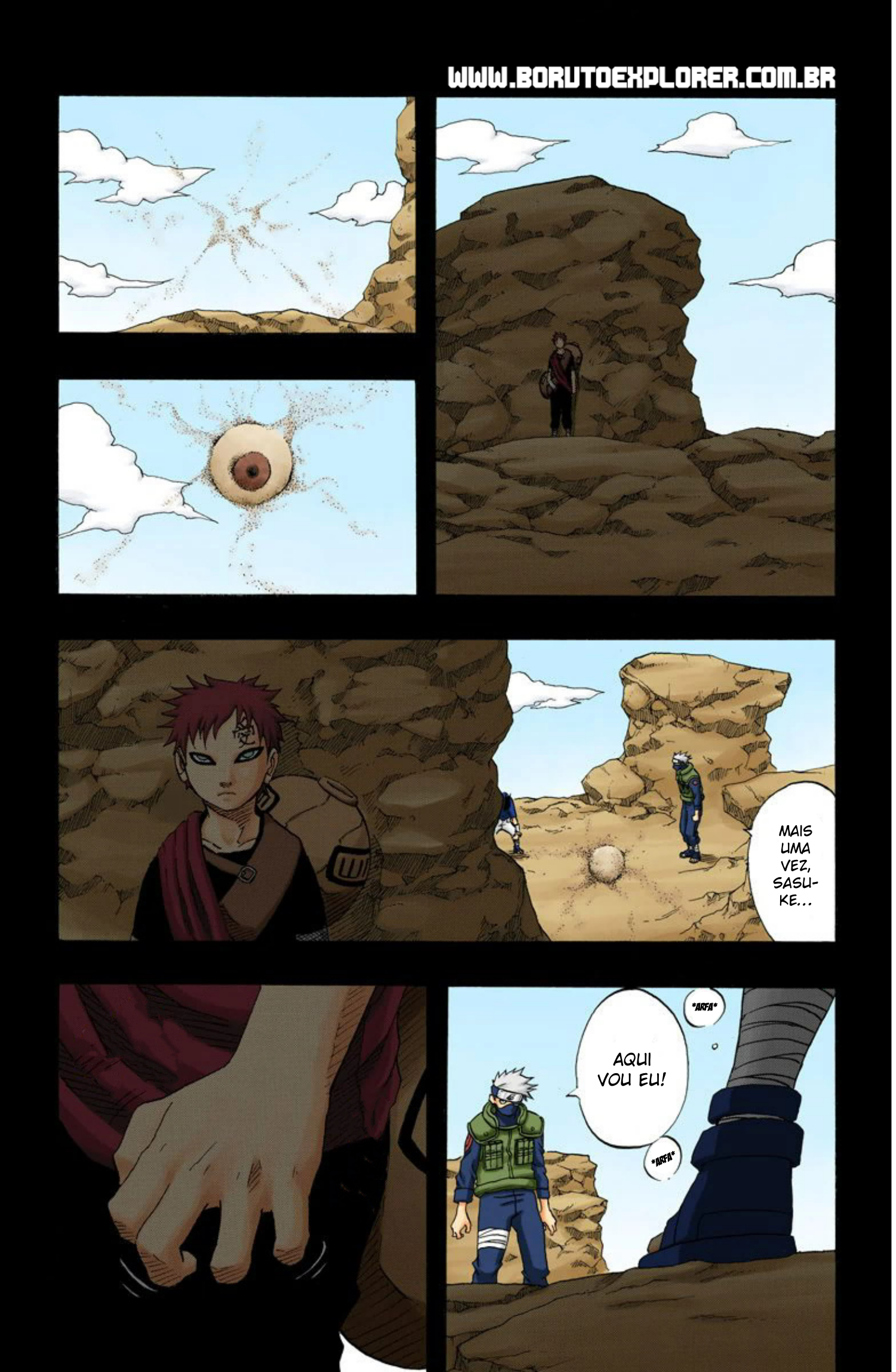 Read Naruto - Versão Colorida Oficial Manga Online