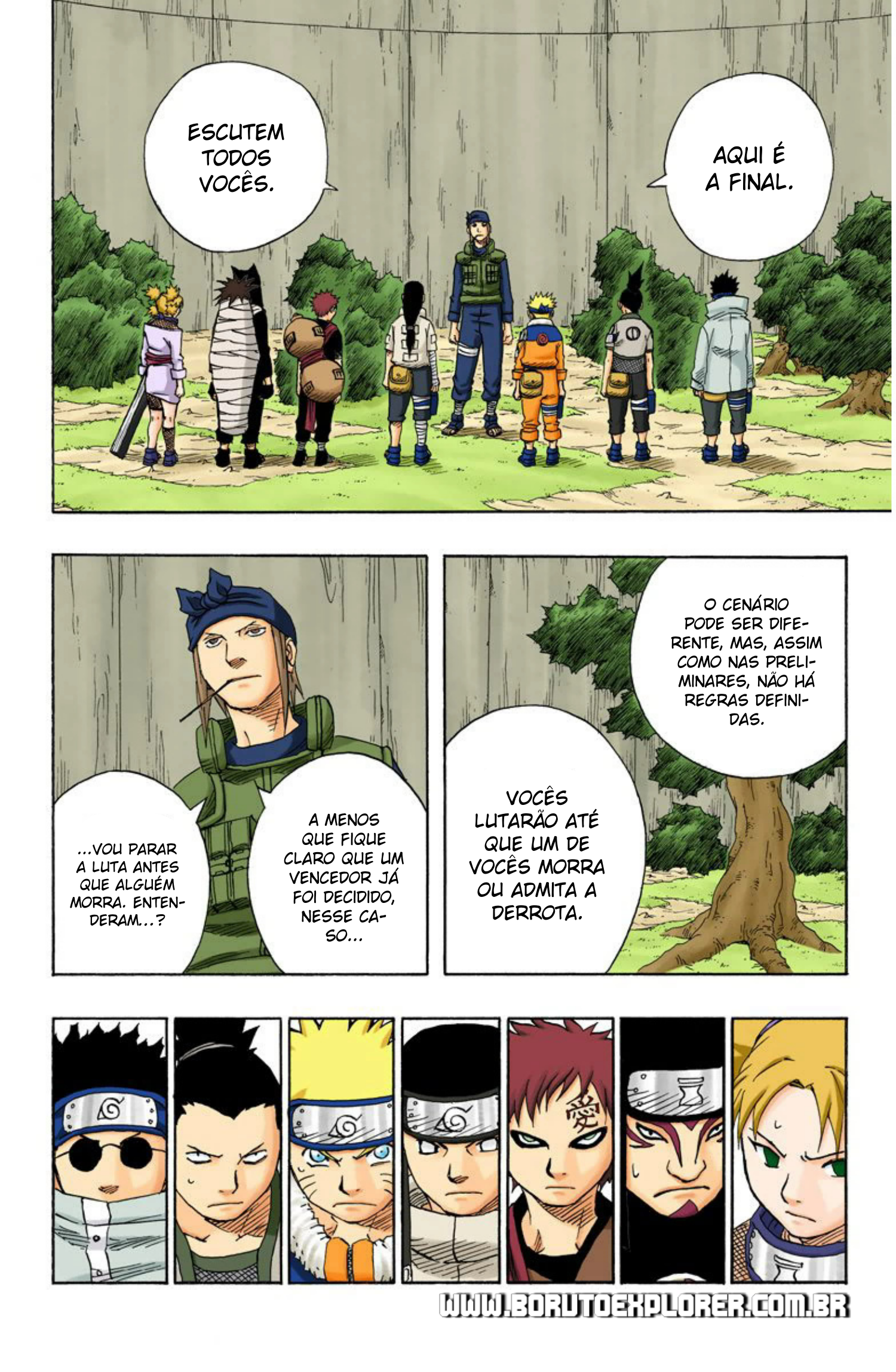 Read Naruto - Versão Colorida Oficial Manga Online
