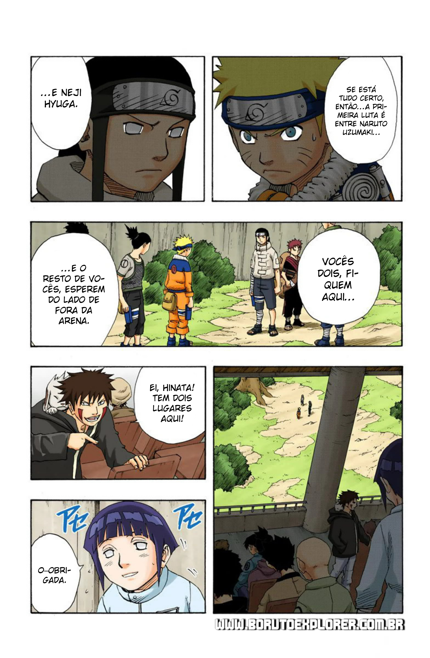 Read Naruto - Versão Colorida Oficial Manga Online