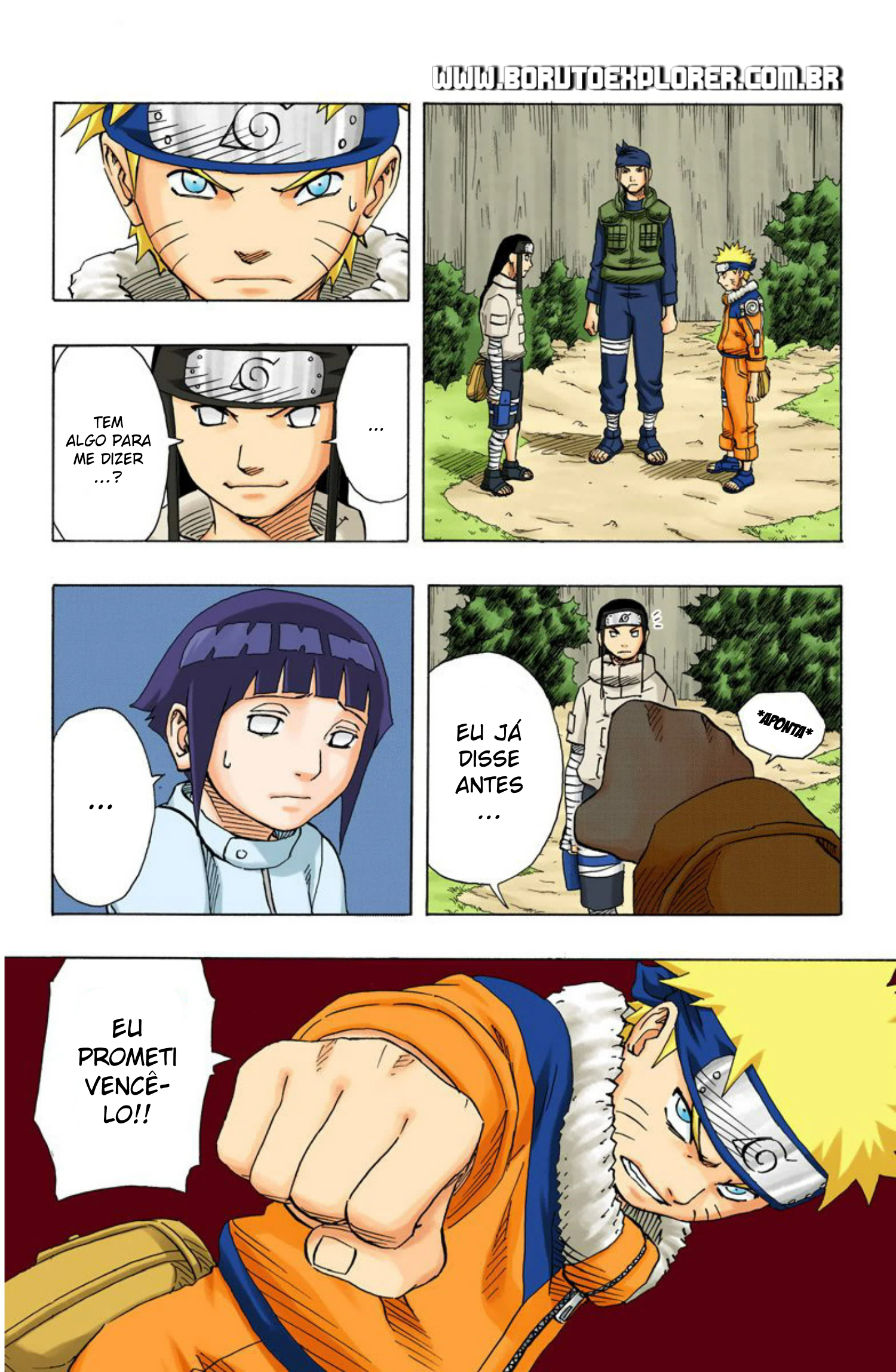 Read Naruto - Versão Colorida Oficial Manga Online
