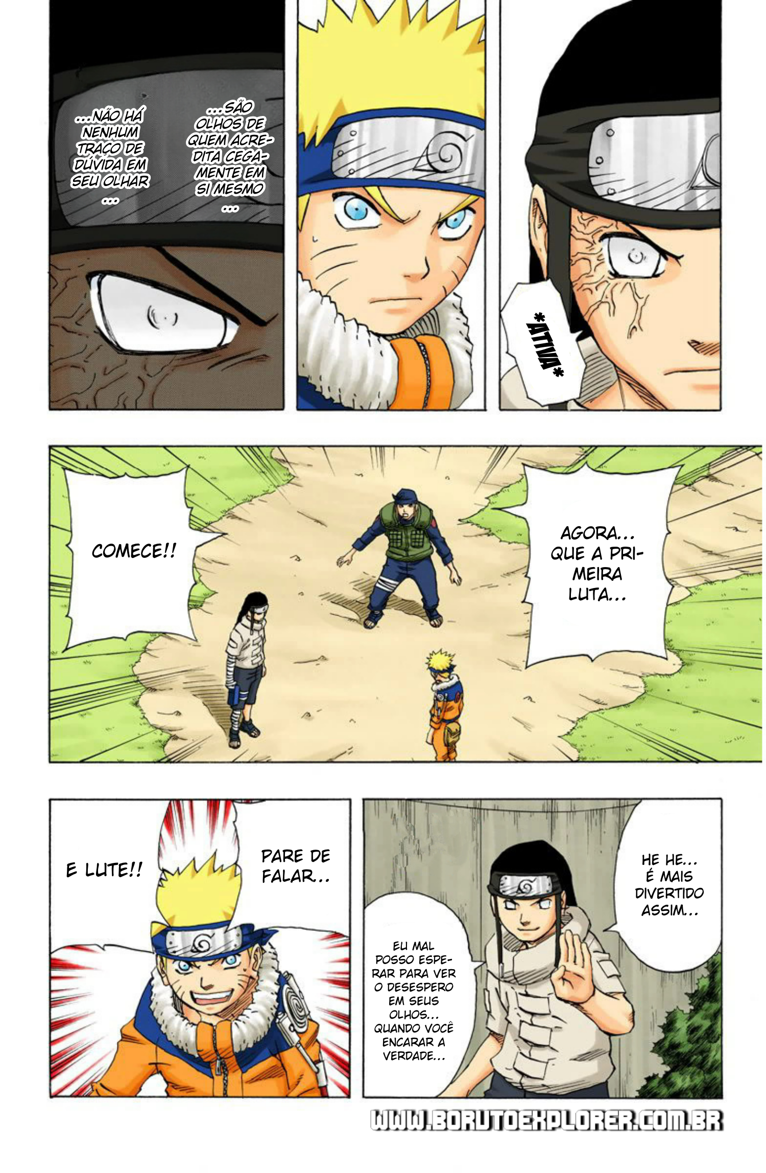 Read Naruto - Versão Colorida Oficial Manga Online