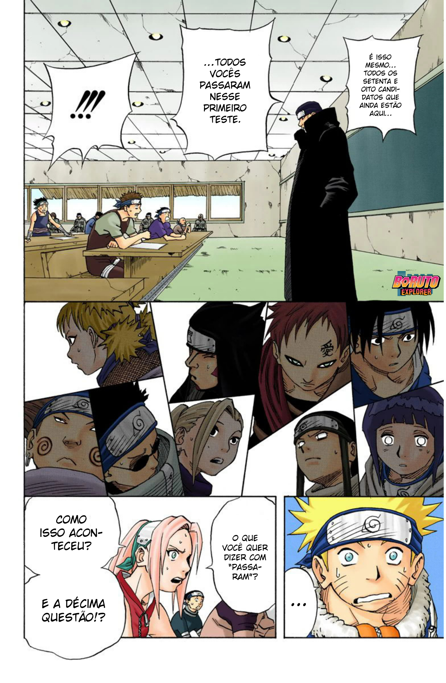 Read Naruto - Versão Colorida Oficial Manga Online