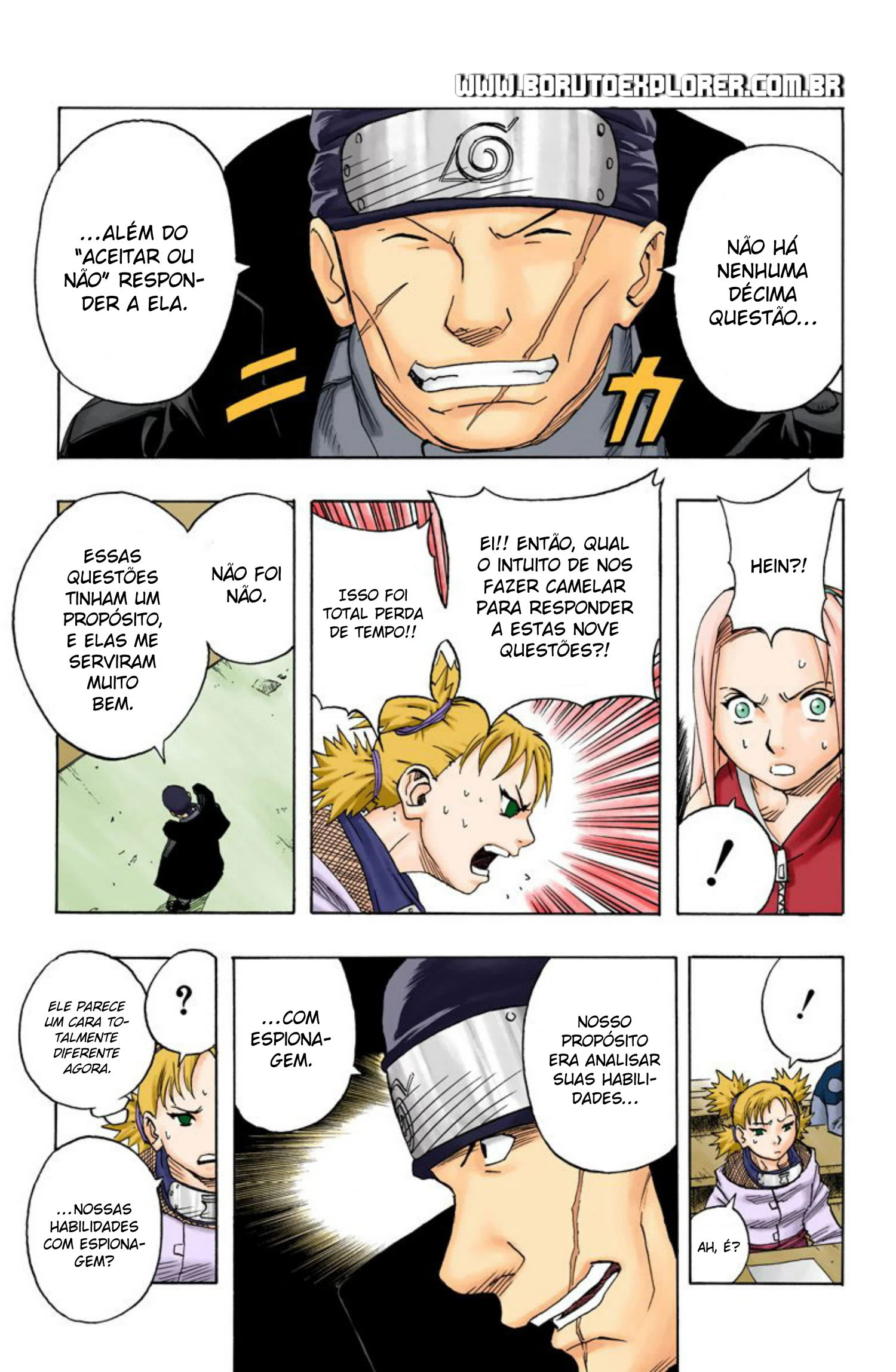 Read Naruto - Versão Colorida Oficial Manga Online