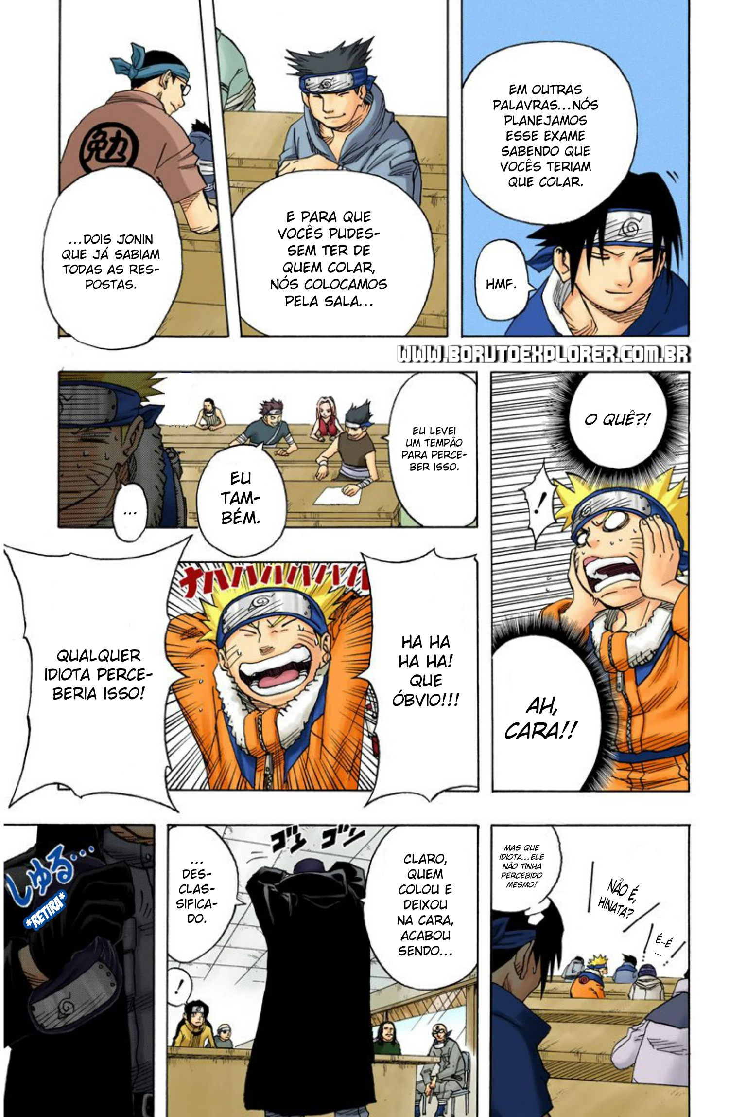 Read Naruto - Versão Colorida Oficial Manga Online