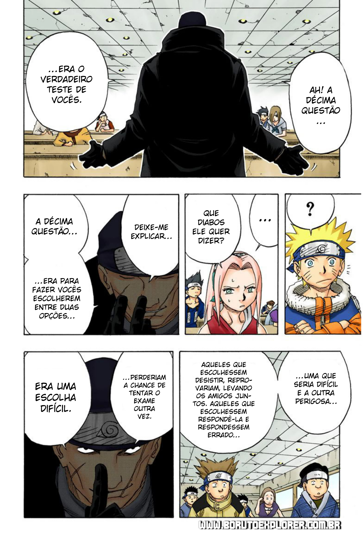 Read Naruto - Versão Colorida Oficial Manga Online