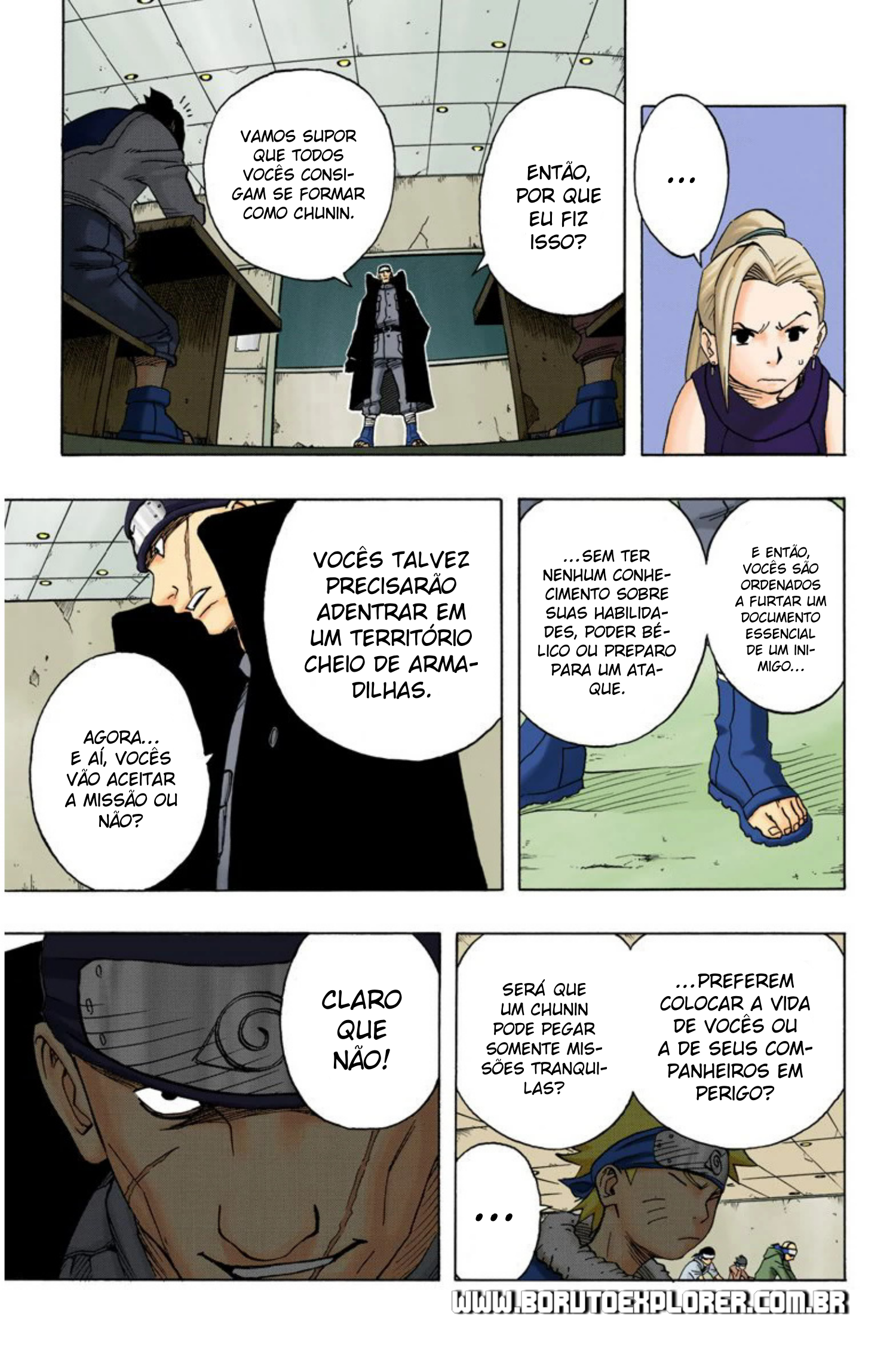 Read Naruto - Versão Colorida Oficial Manga Online