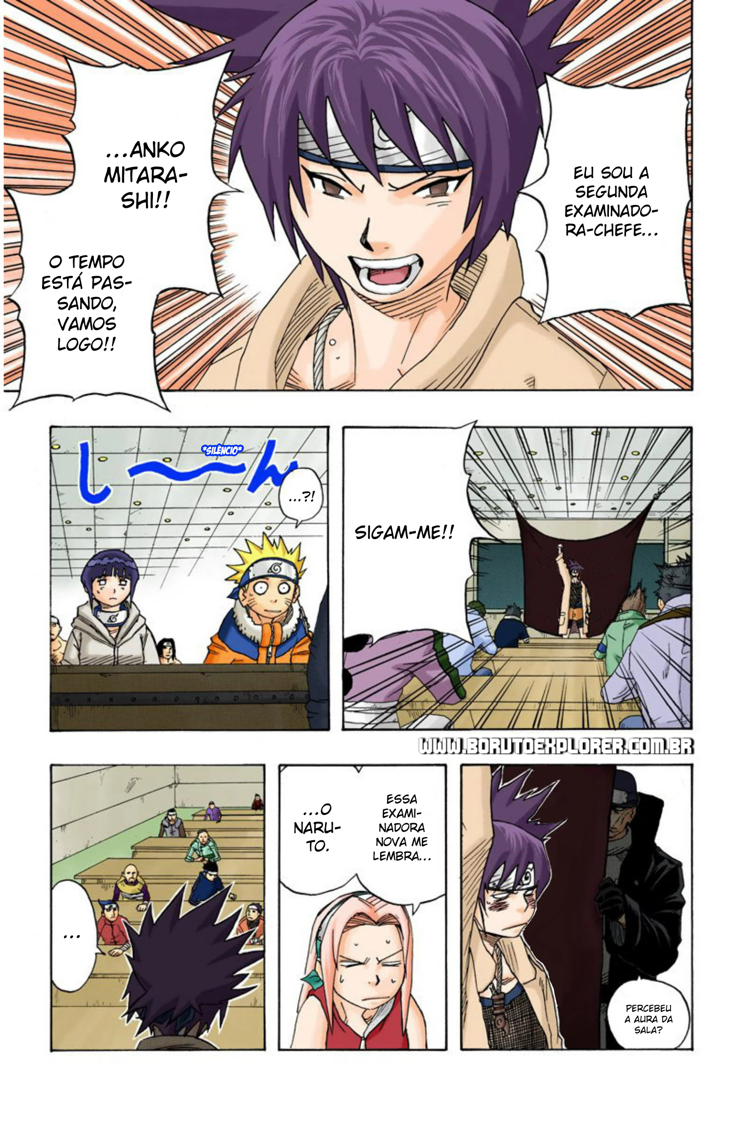 Read Naruto - Versão Colorida Oficial Manga Online