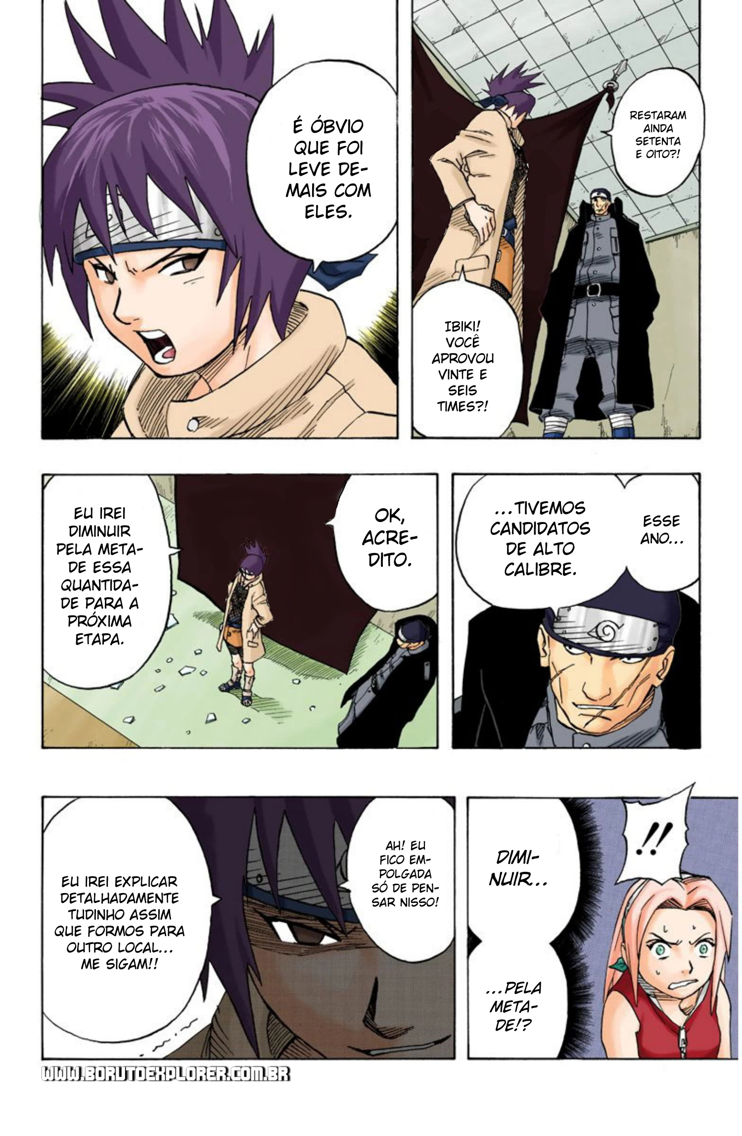 Read Naruto - Versão Colorida Oficial Manga Online