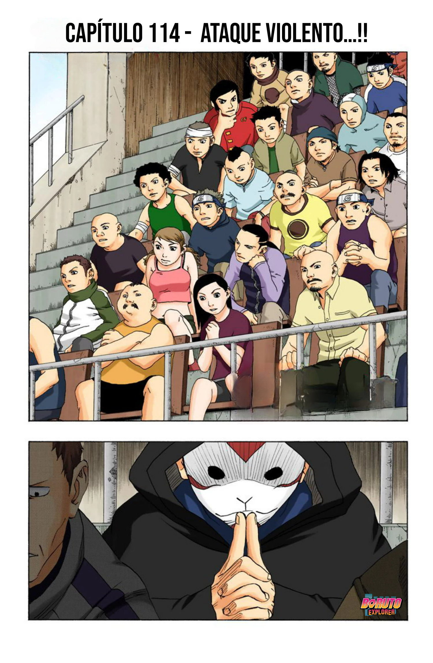 Read Naruto - Versão Colorida Oficial Manga Online