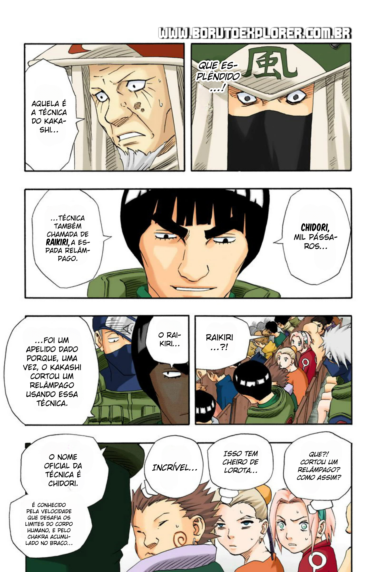 Read Naruto - Versão Colorida Oficial Manga Online