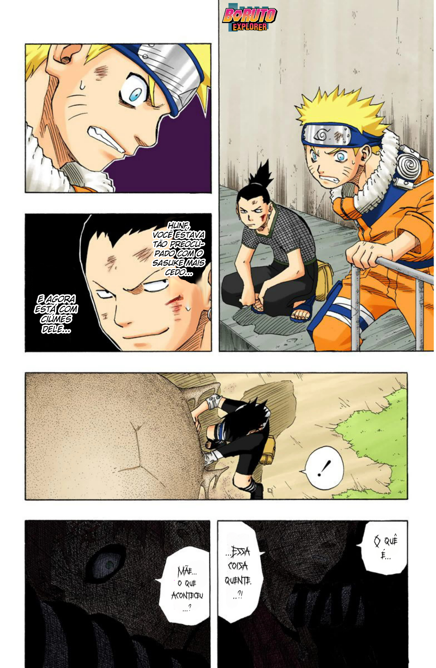 Read Naruto - Versão Colorida Oficial Manga Online