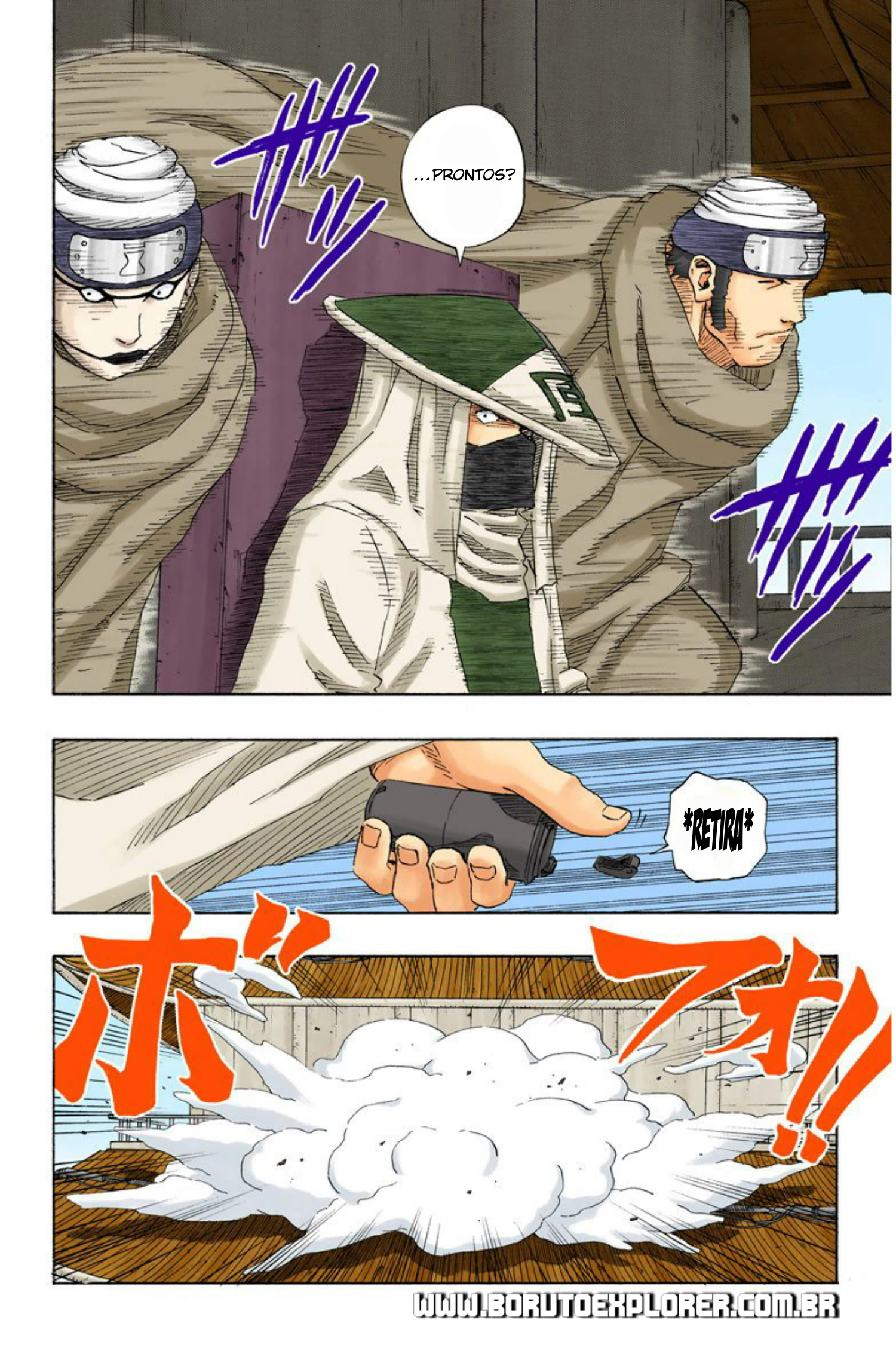 Read Naruto - Versão Colorida Oficial Manga Online