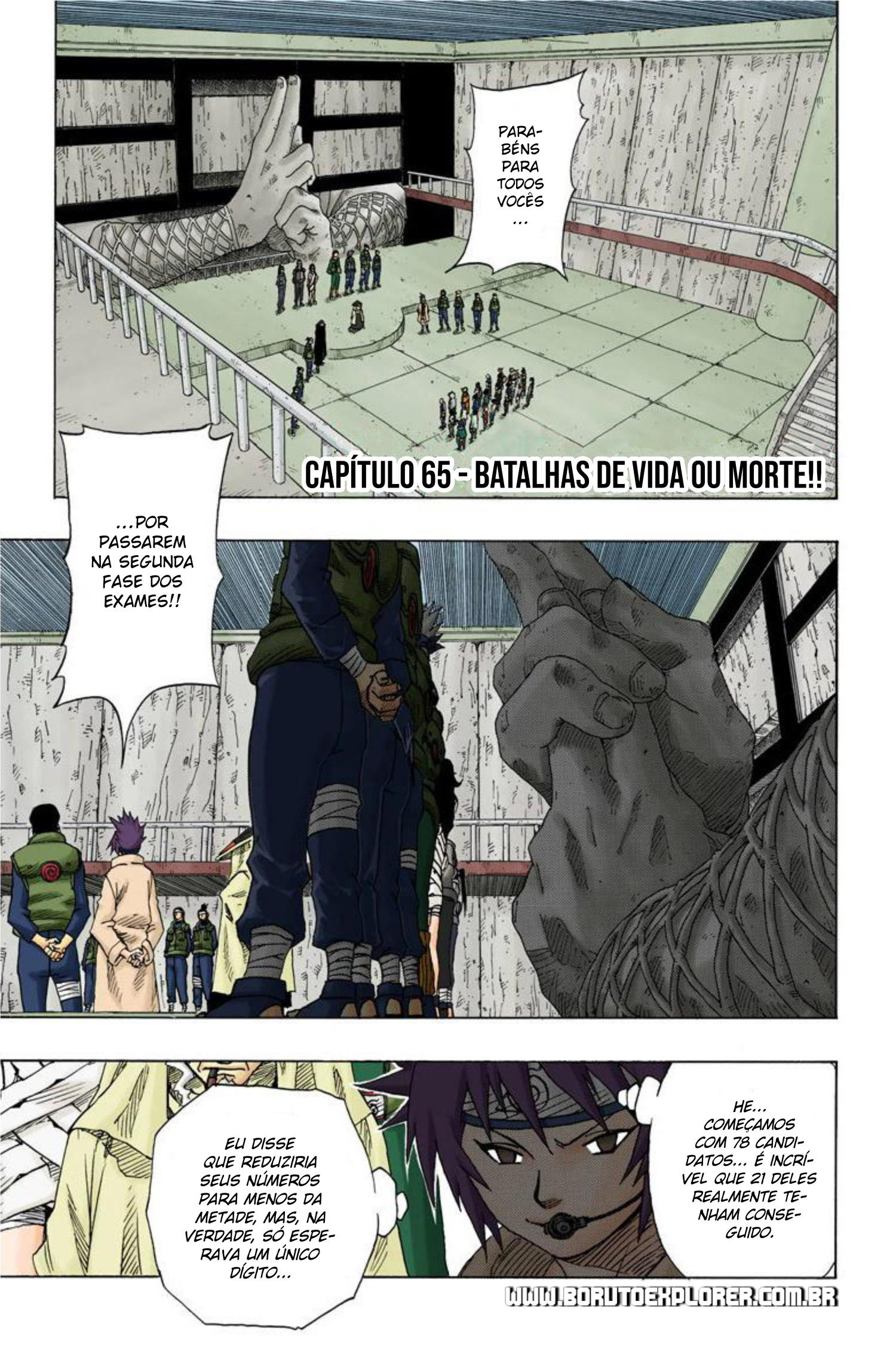 Read Naruto - Versão Colorida Oficial Manga Online