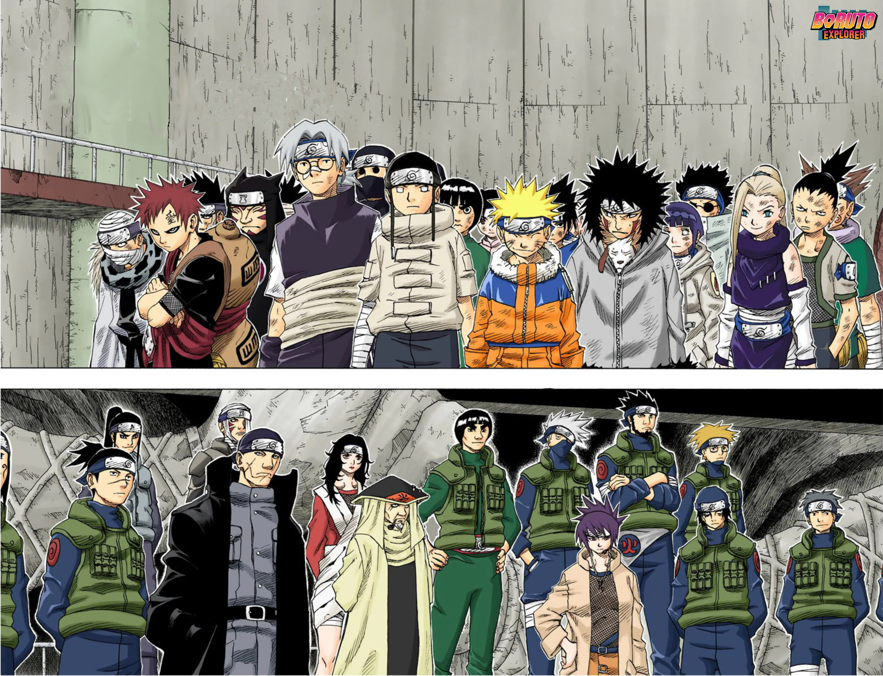 Read Naruto - Versão Colorida Oficial Manga Online