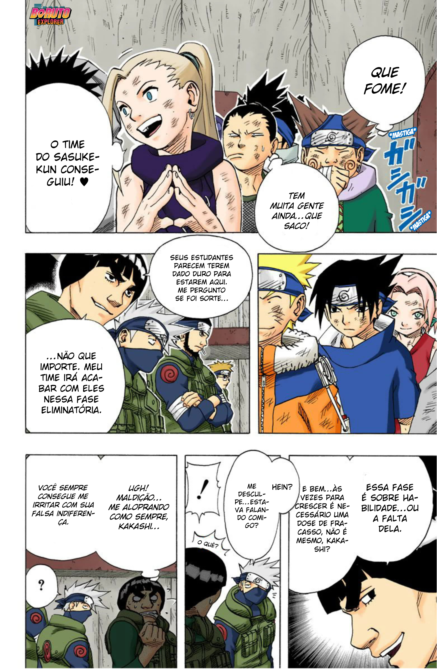 Read Naruto - Versão Colorida Oficial Manga Online