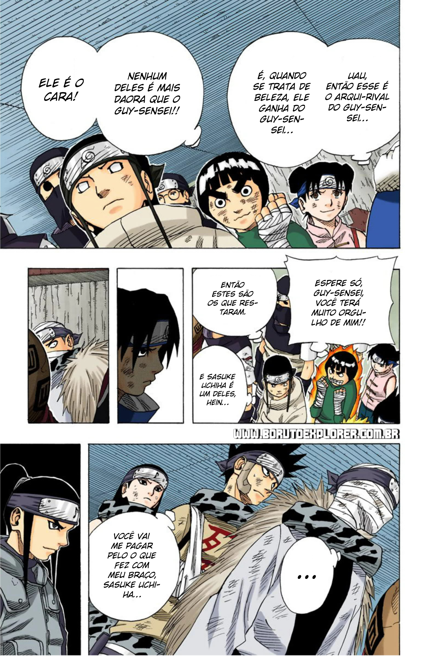 Read Naruto - Versão Colorida Oficial Manga Online