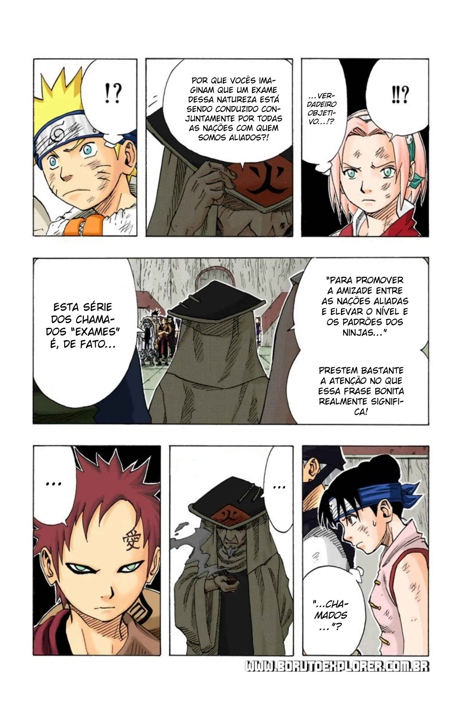 Read Naruto - Versão Colorida Oficial Manga Online