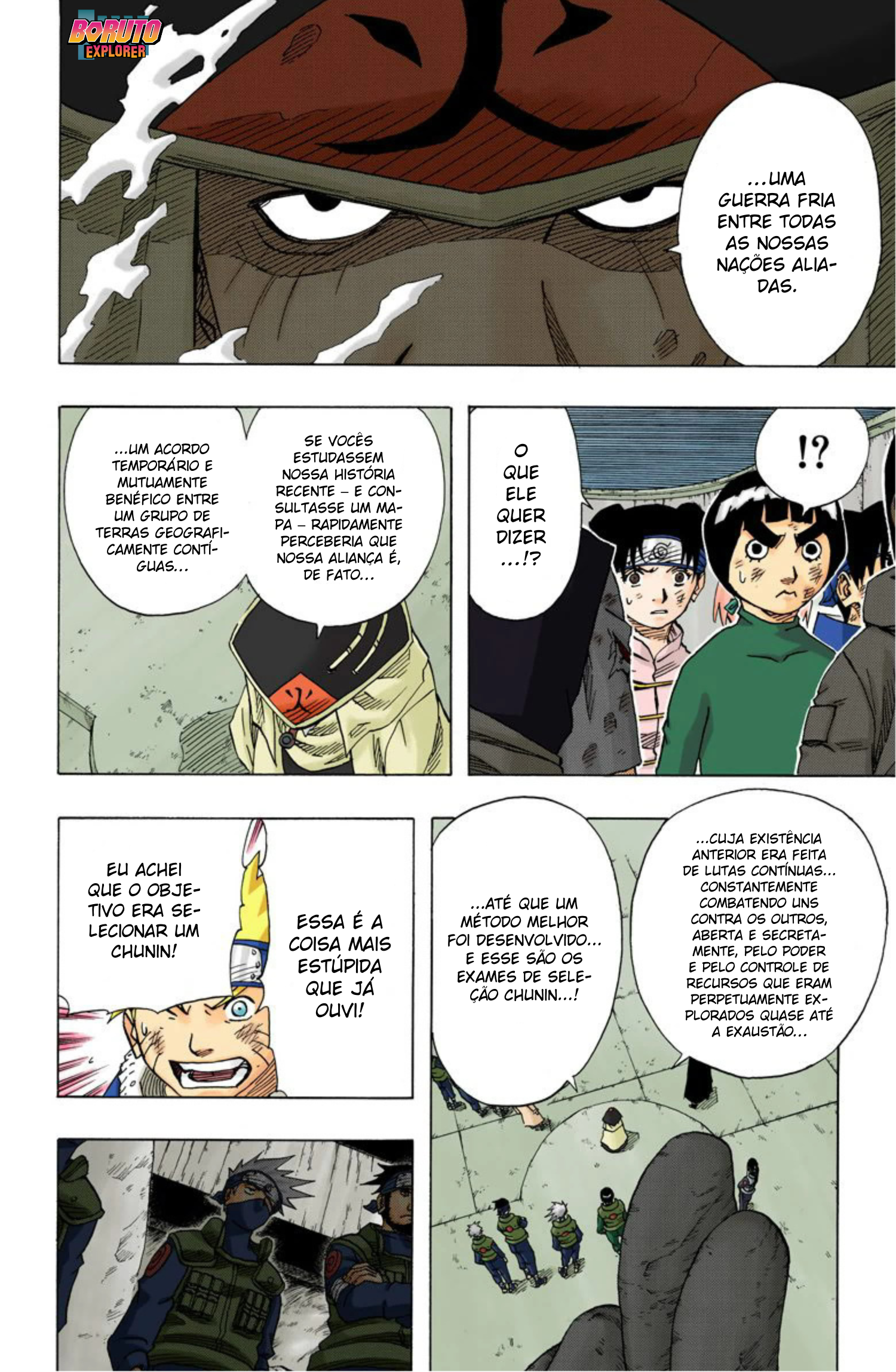 Read Naruto - Versão Colorida Oficial Manga Online