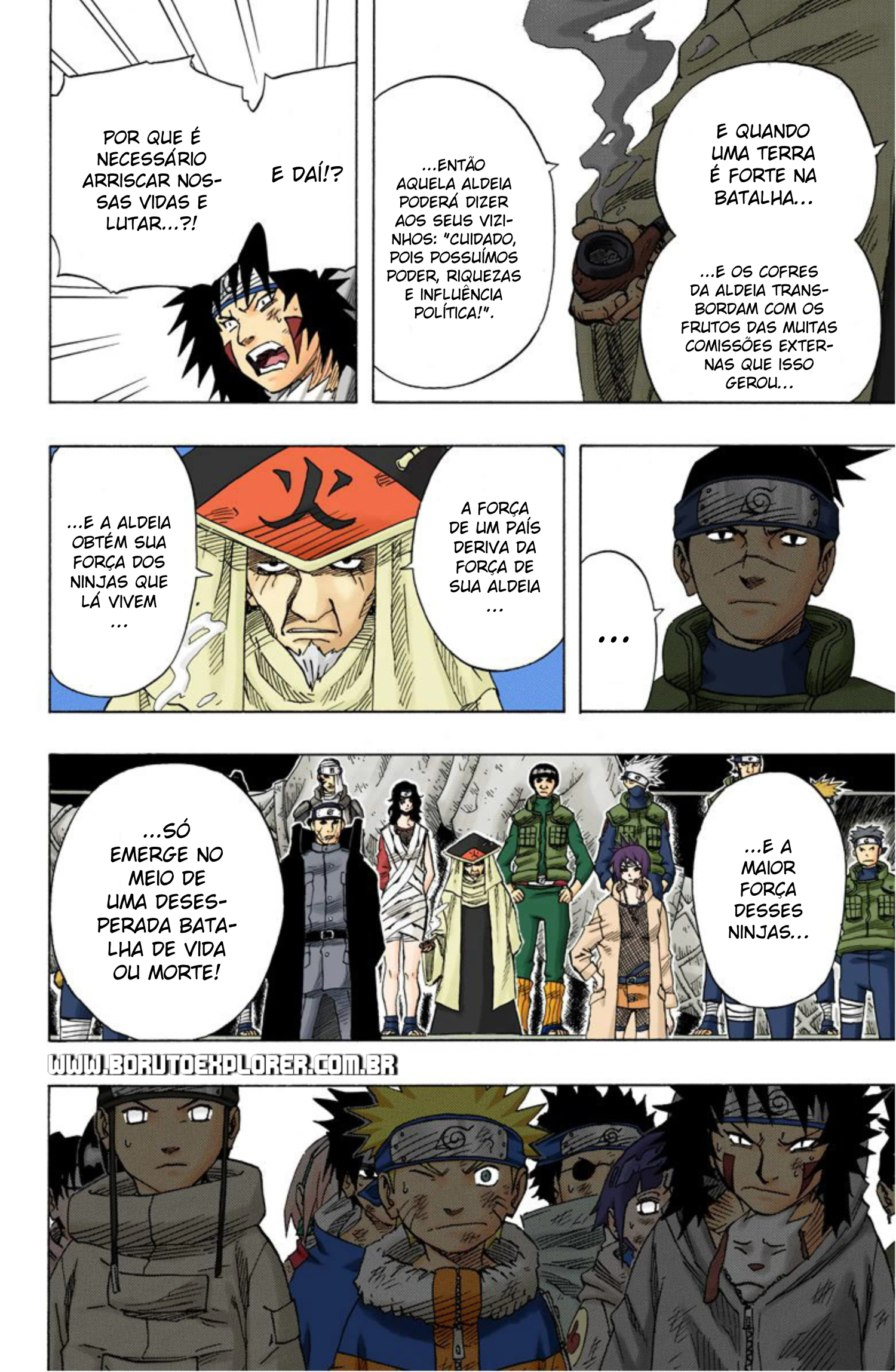 Read Naruto - Versão Colorida Oficial Manga Online
