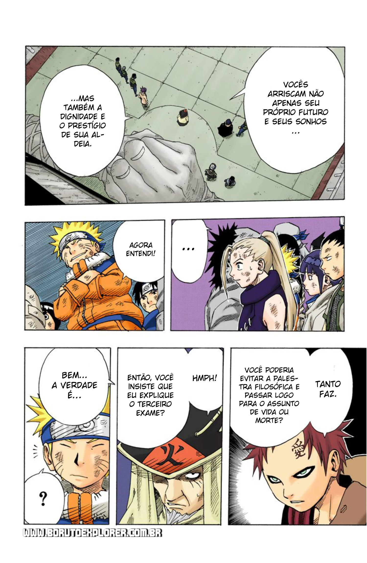 Read Naruto - Versão Colorida Oficial Manga Online