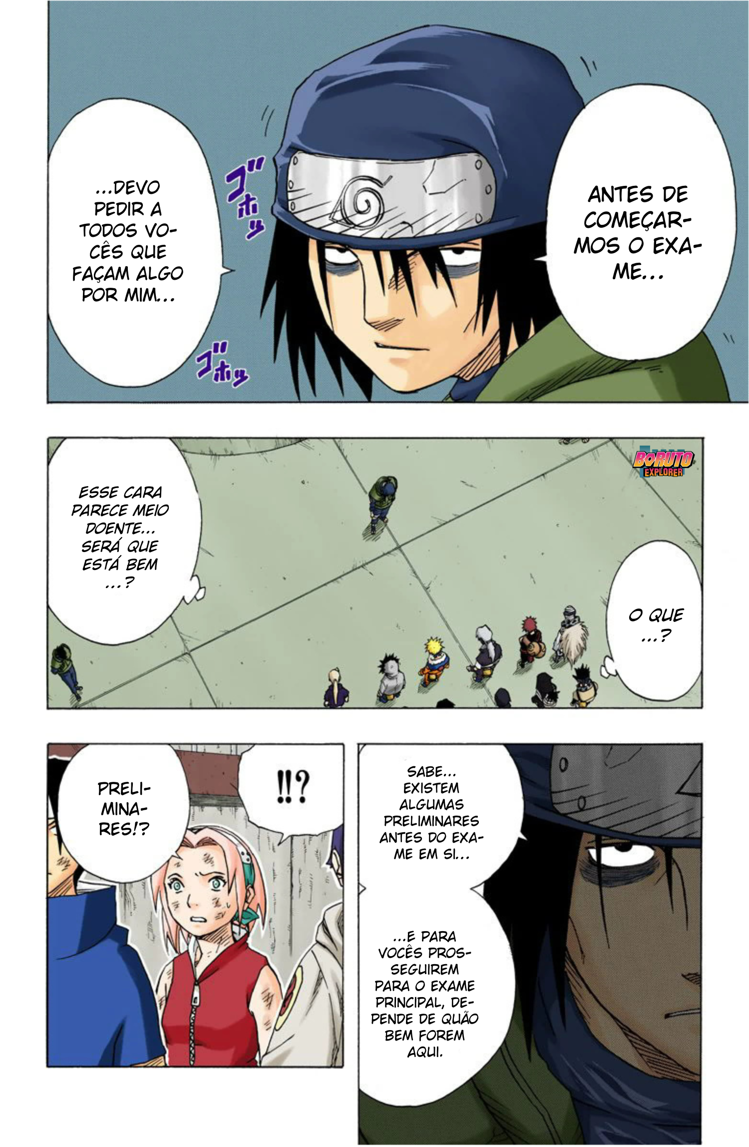 Read Naruto - Versão Colorida Oficial Manga Online