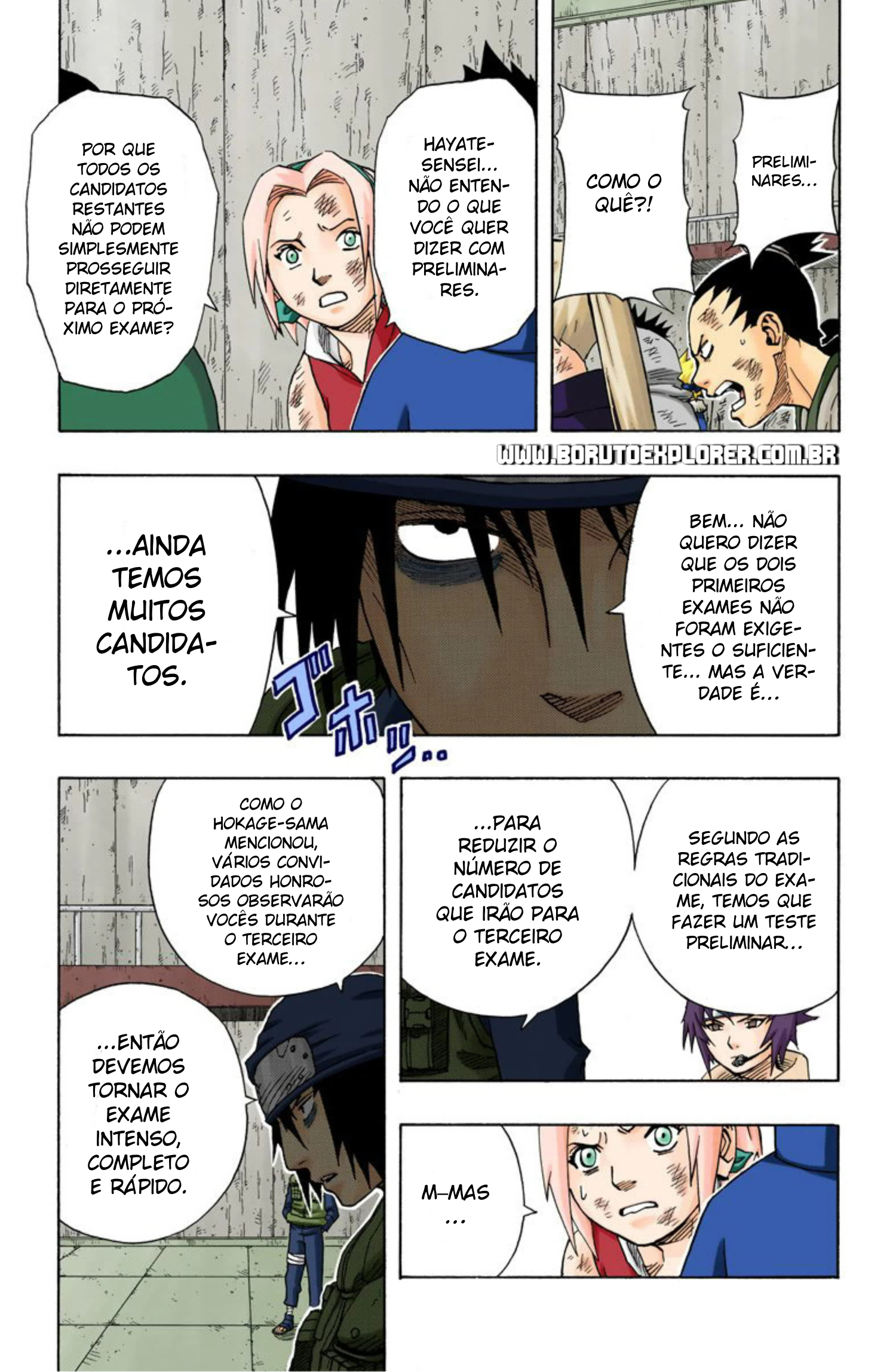 Read Naruto - Versão Colorida Oficial Manga Online