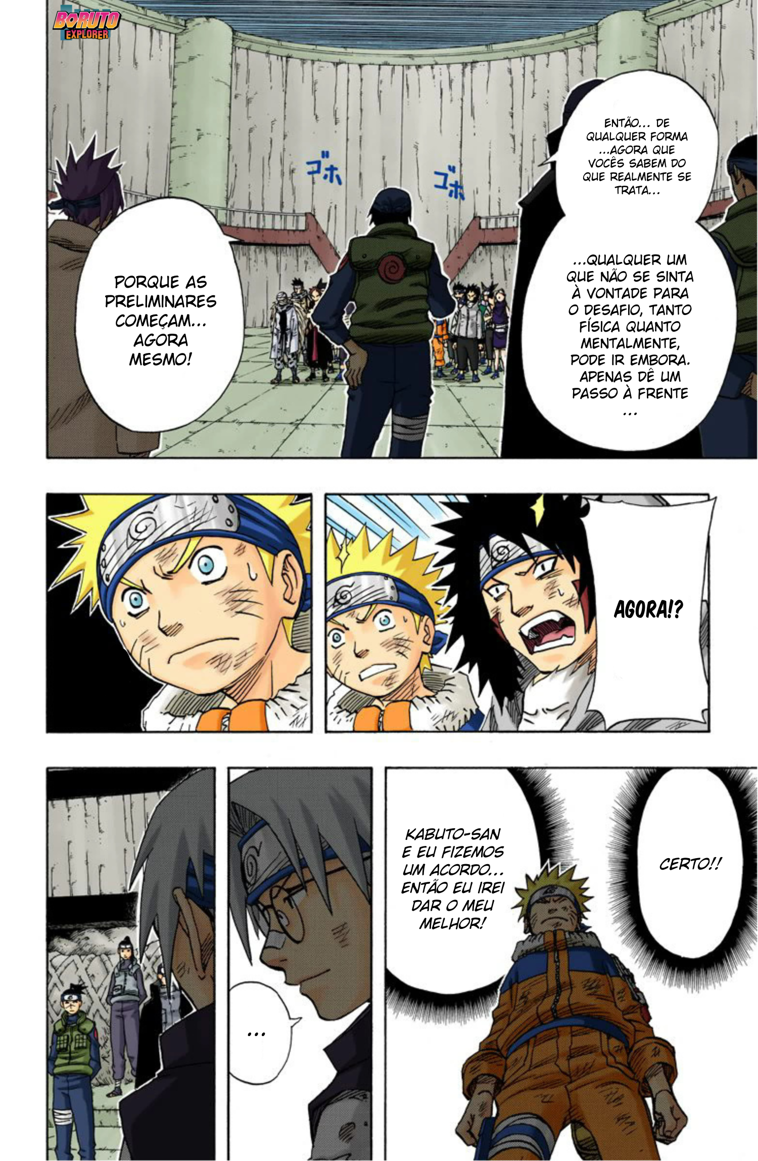 Read Naruto - Versão Colorida Oficial Manga Online