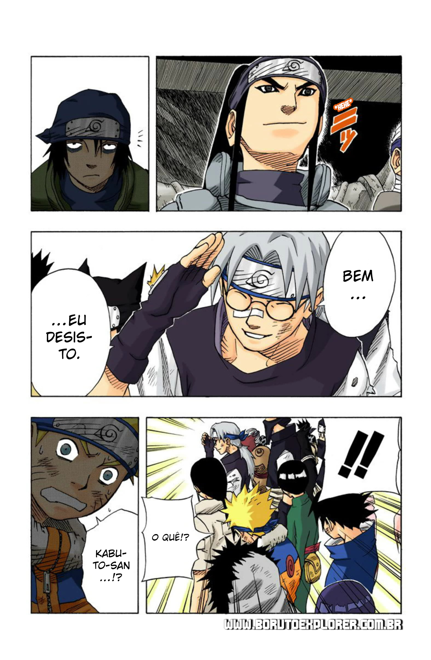 Read Naruto - Versão Colorida Oficial Manga Online