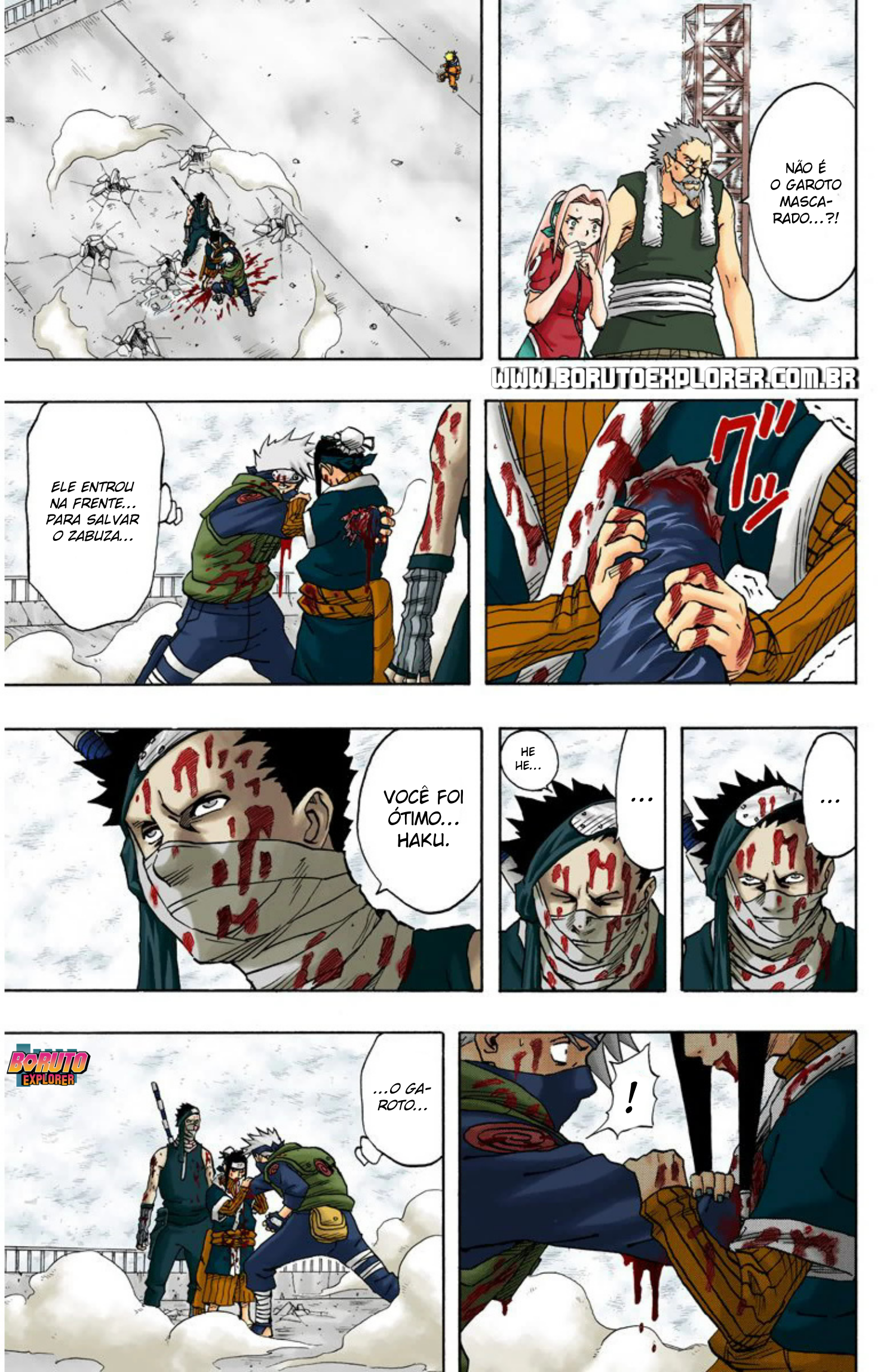 Read Naruto - Versão Colorida Oficial Manga Online