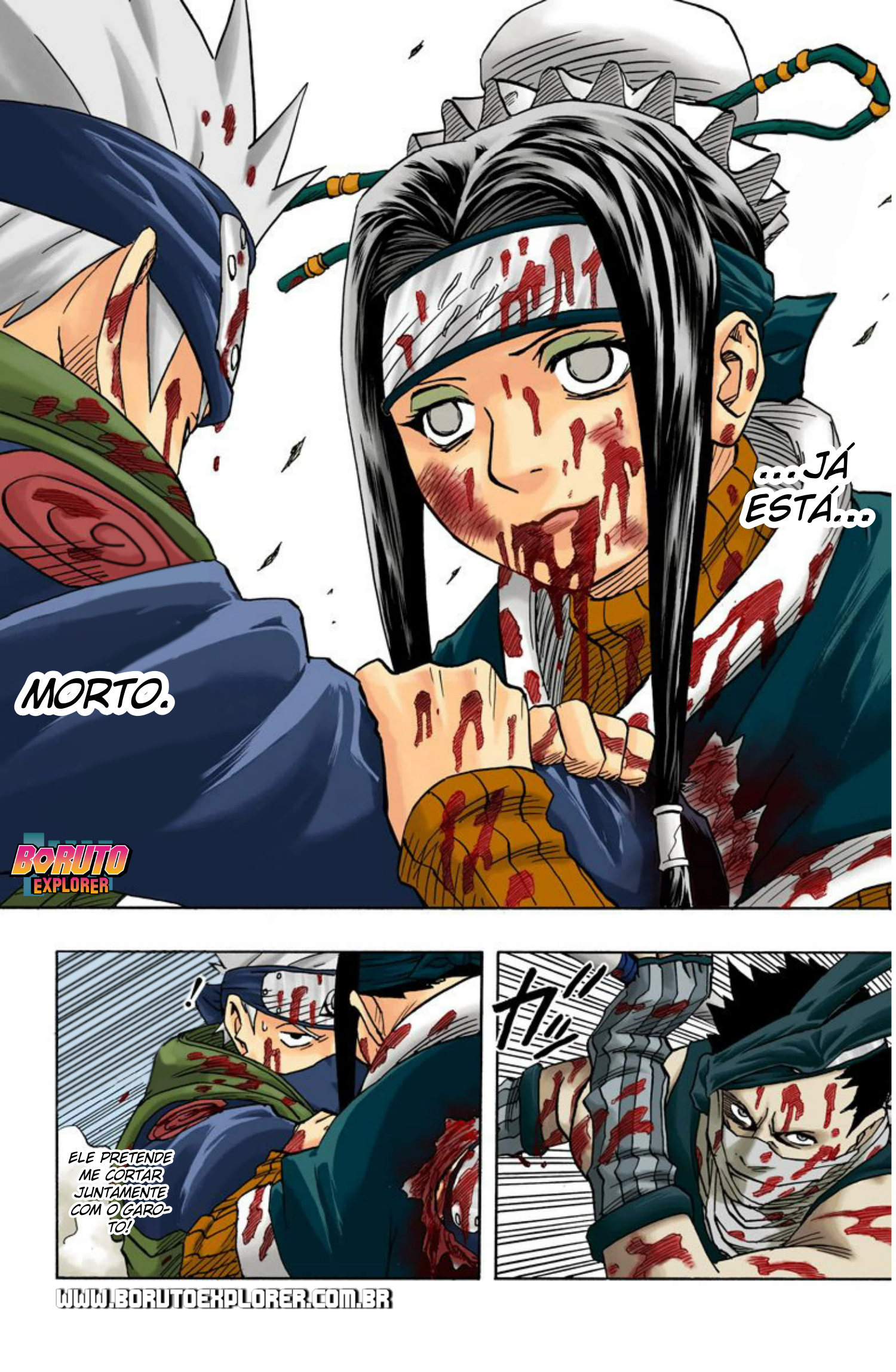 Read Naruto - Versão Colorida Oficial Manga Online