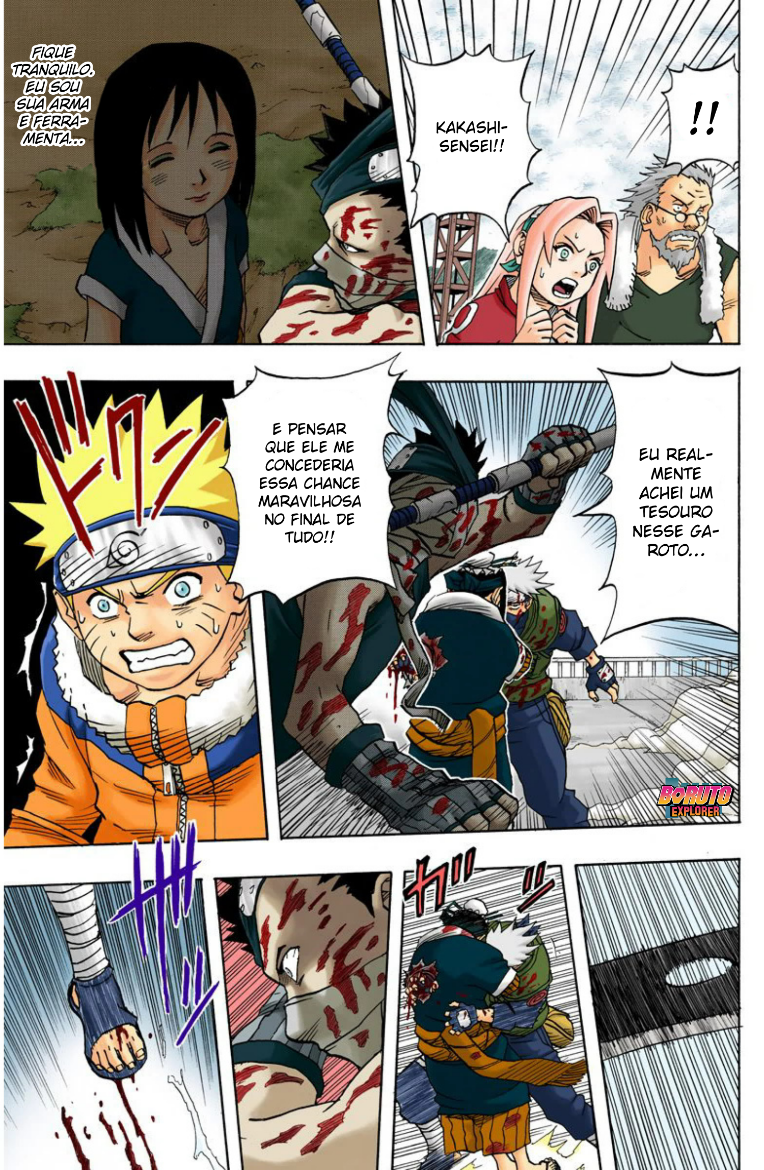 Read Naruto - Versão Colorida Oficial Manga Online