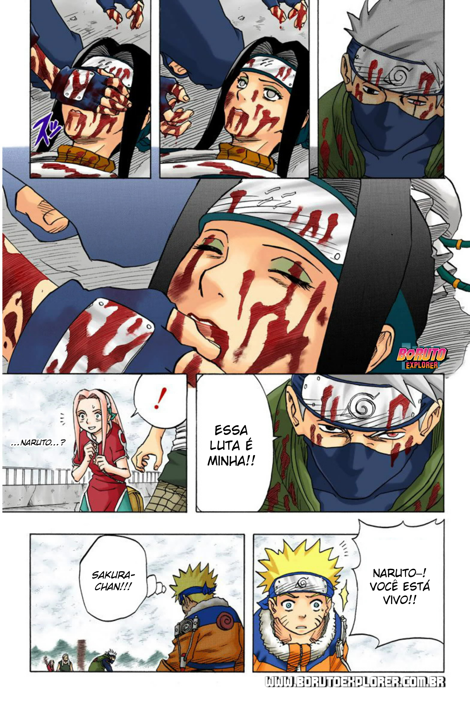 Read Naruto - Versão Colorida Oficial Manga Online