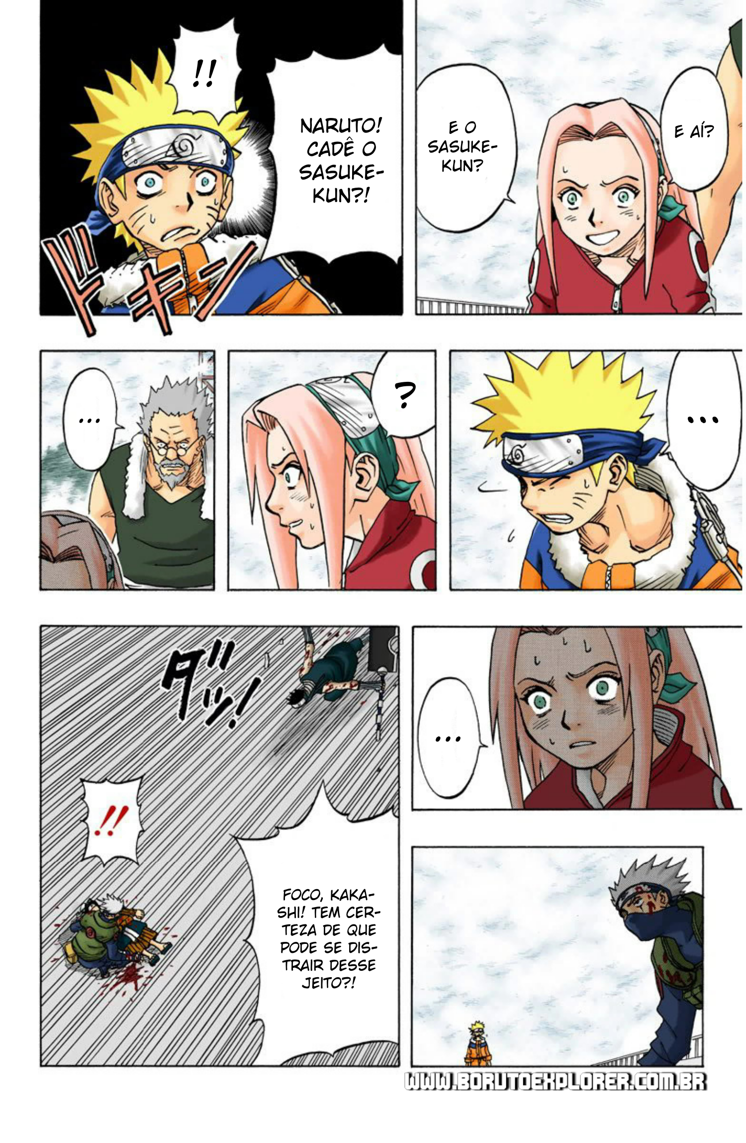 Read Naruto - Versão Colorida Oficial Manga Online