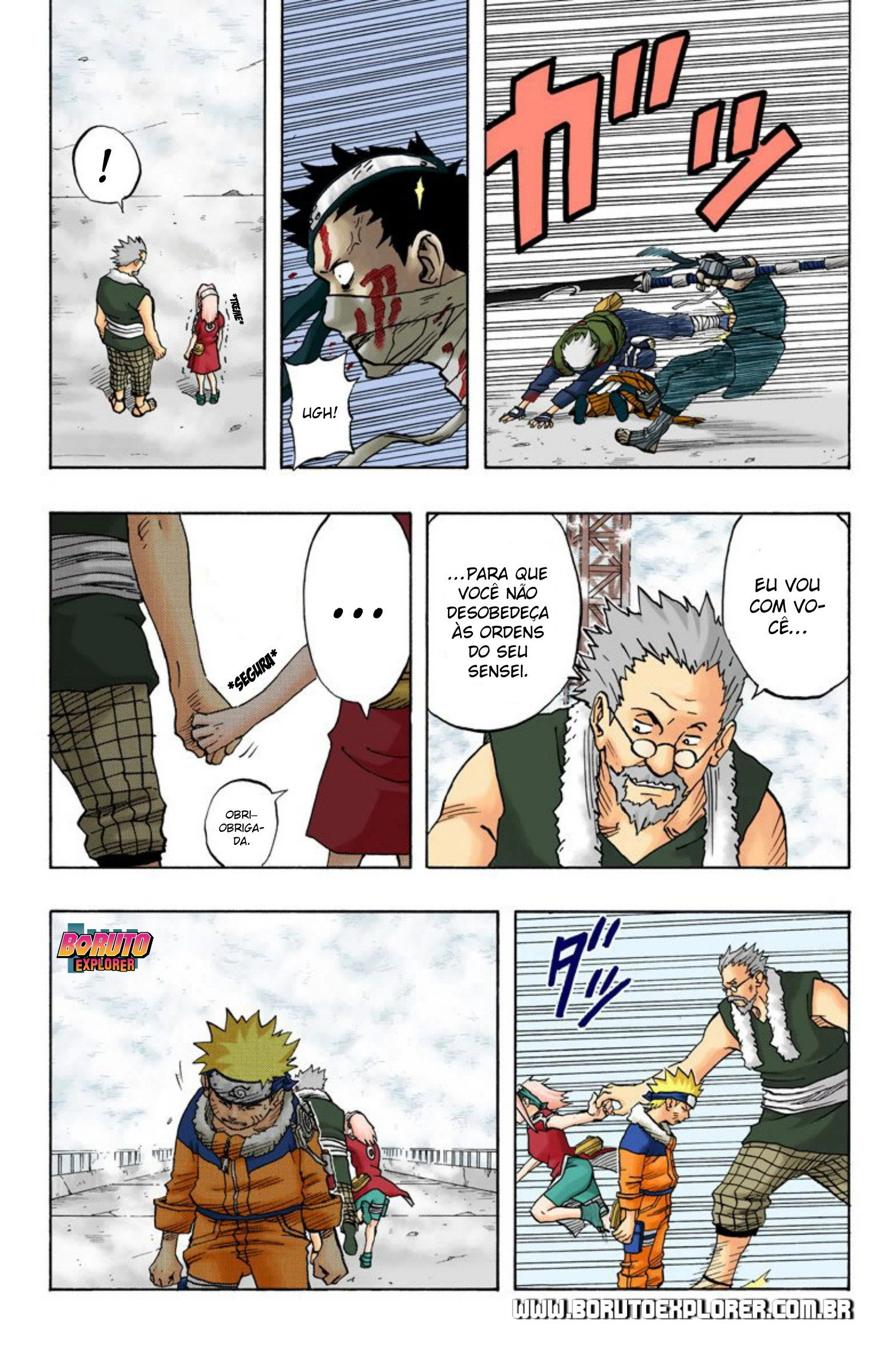 Read Naruto - Versão Colorida Oficial Manga Online