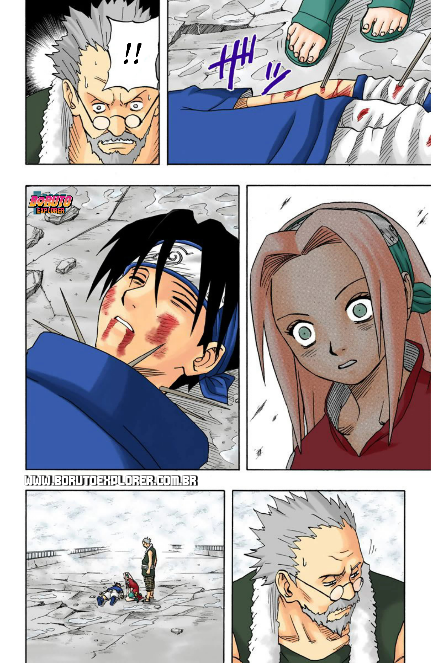Read Naruto - Versão Colorida Oficial Manga Online
