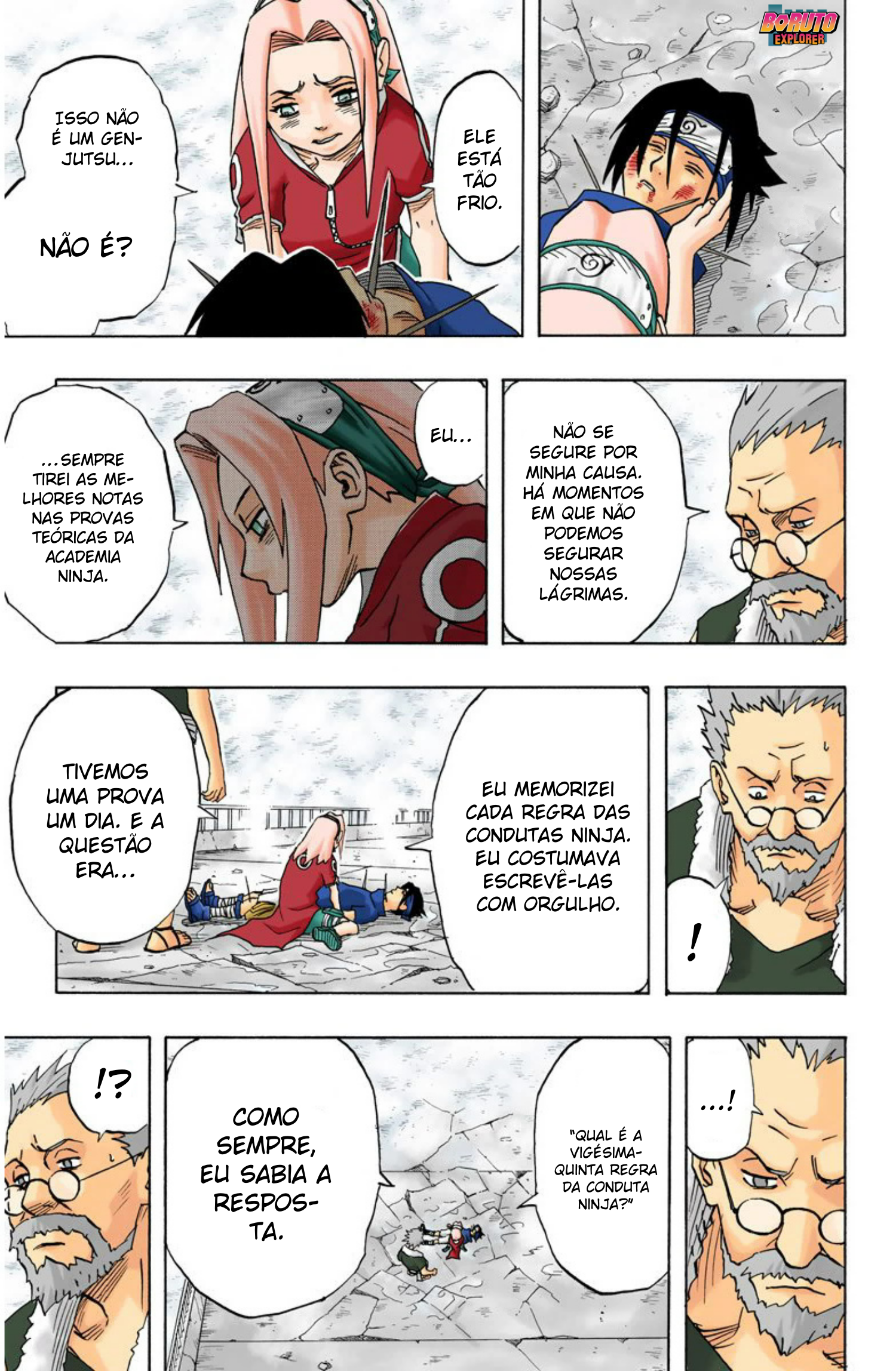 Read Naruto - Versão Colorida Oficial Manga Online