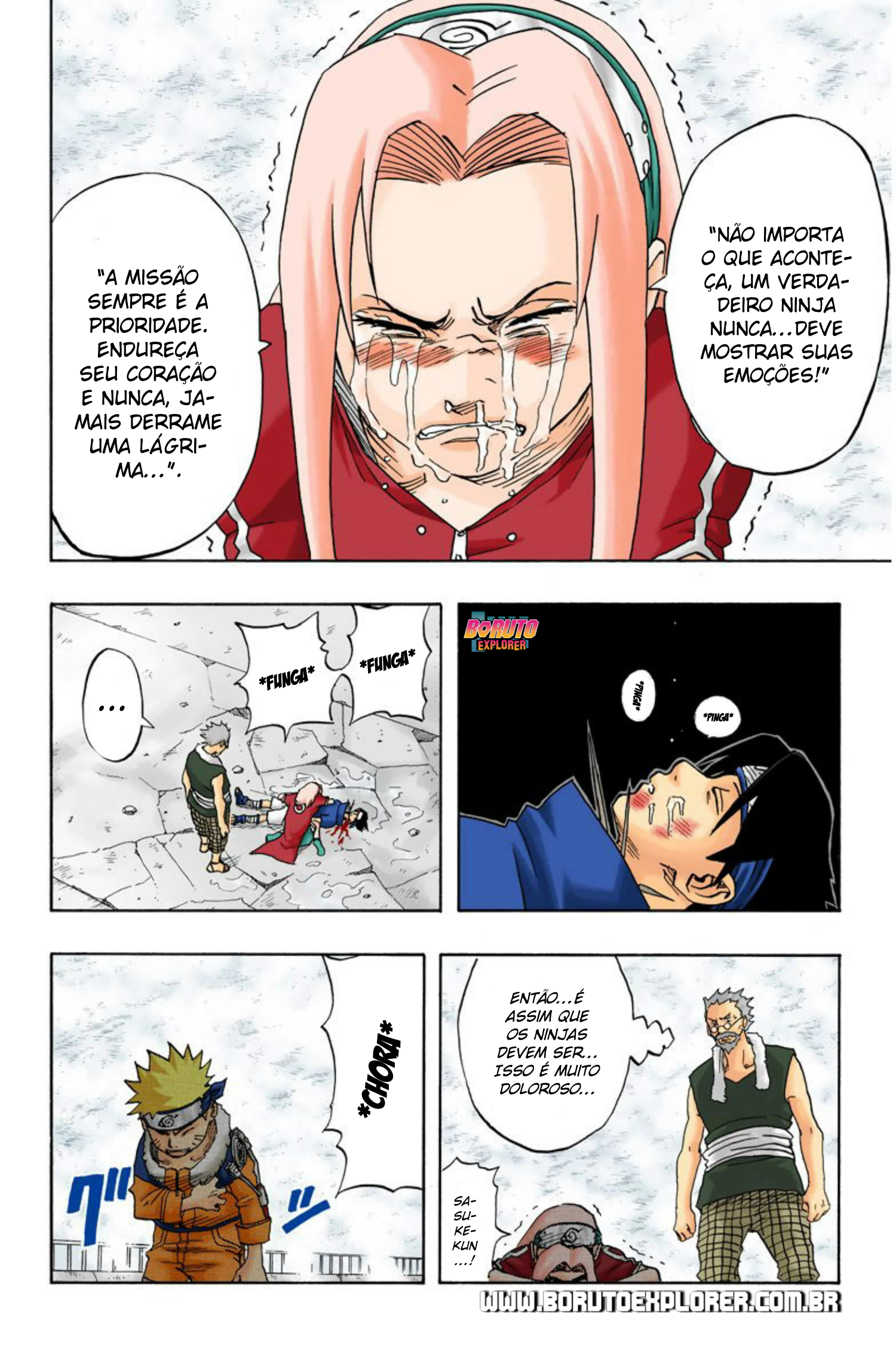 Read Naruto - Versão Colorida Oficial Manga Online