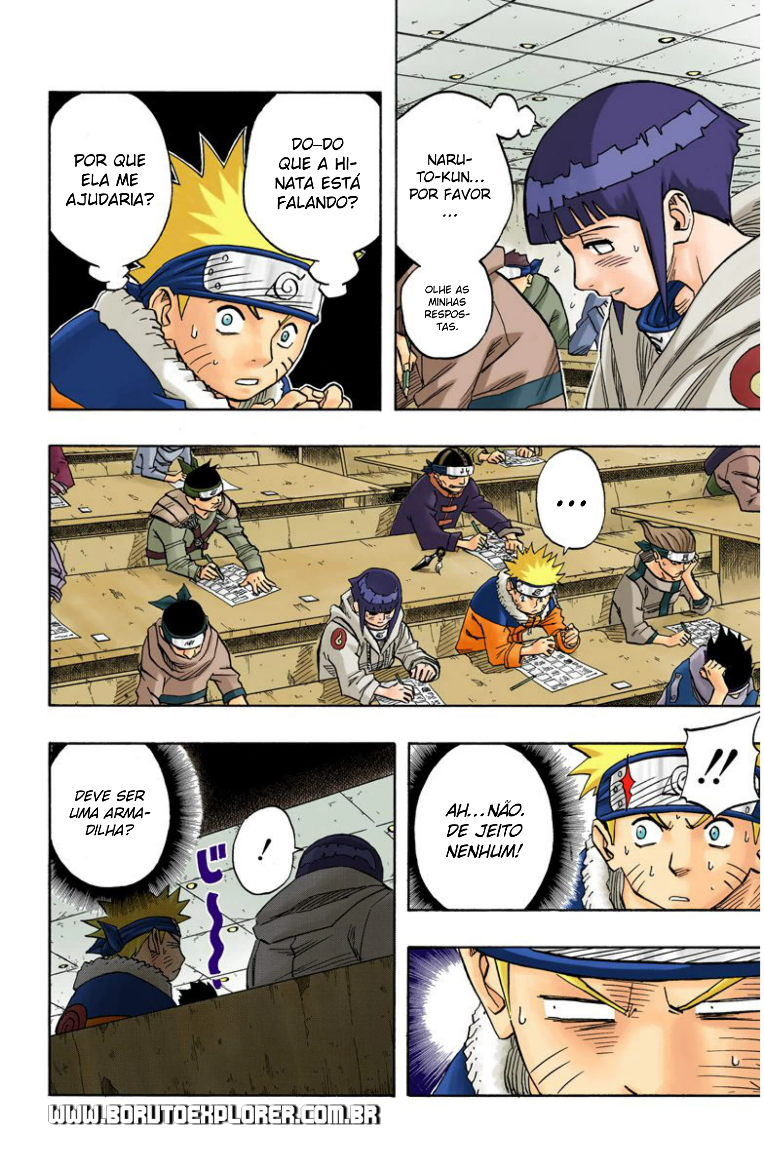 Read Naruto - Versão Colorida Oficial Manga Online