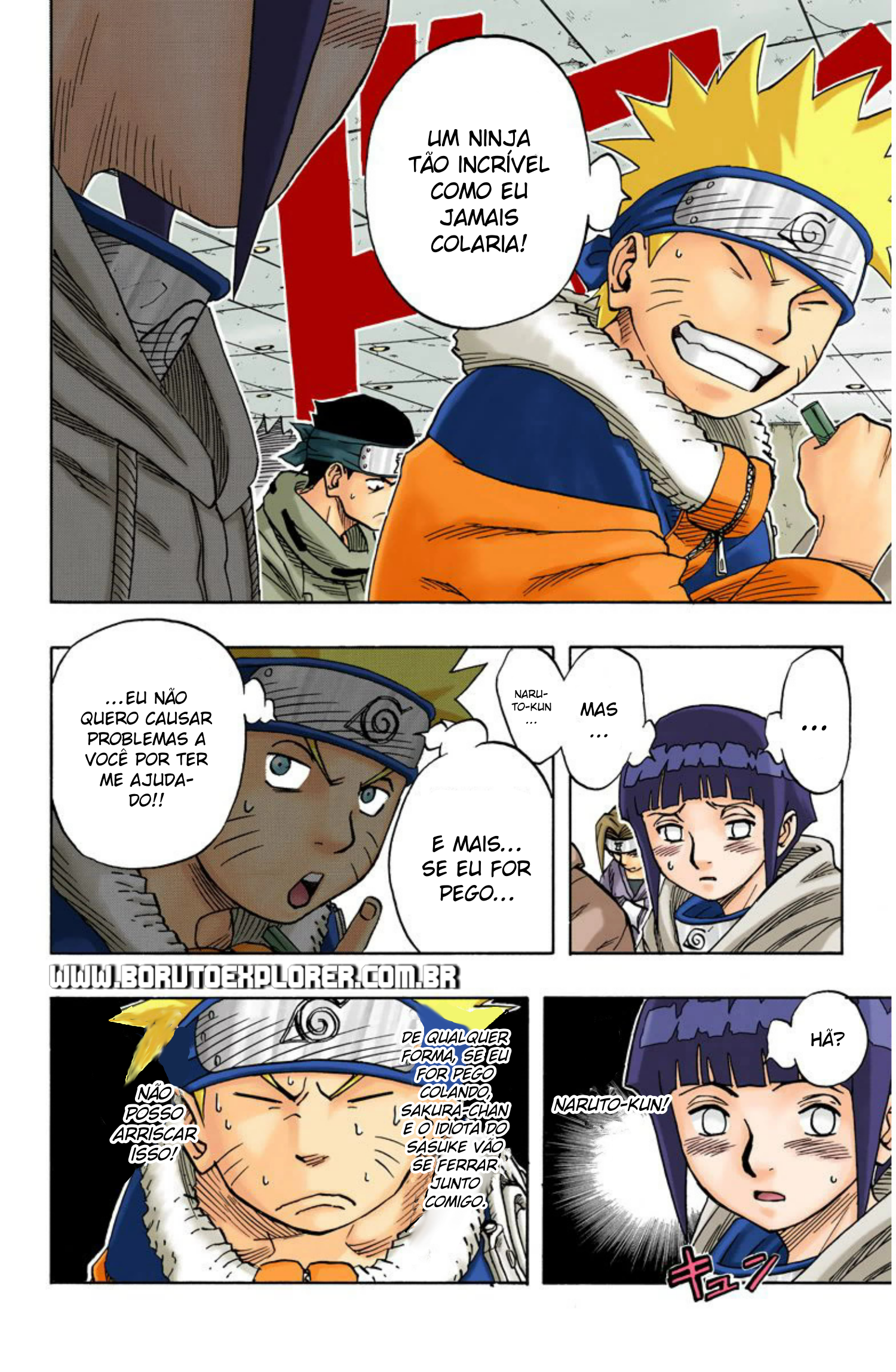Read Naruto - Versão Colorida Oficial Manga Online