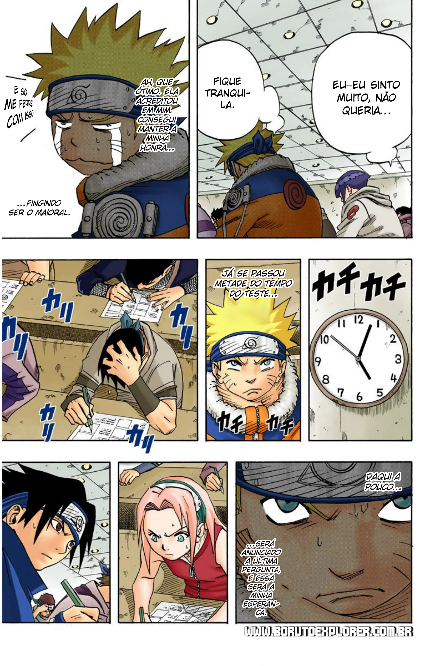 Read Naruto - Versão Colorida Oficial Manga Online