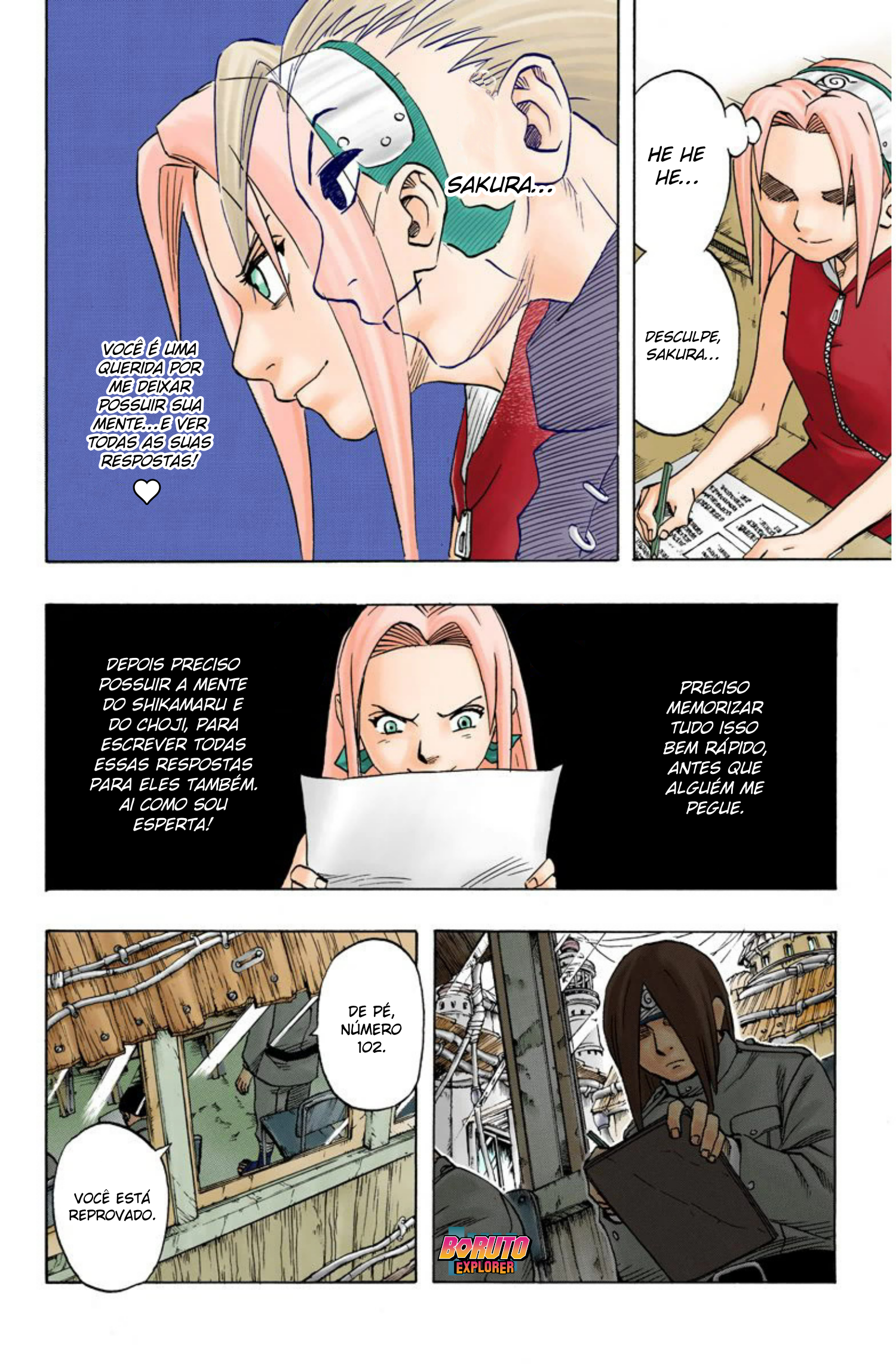 Read Naruto - Versão Colorida Oficial Manga Online