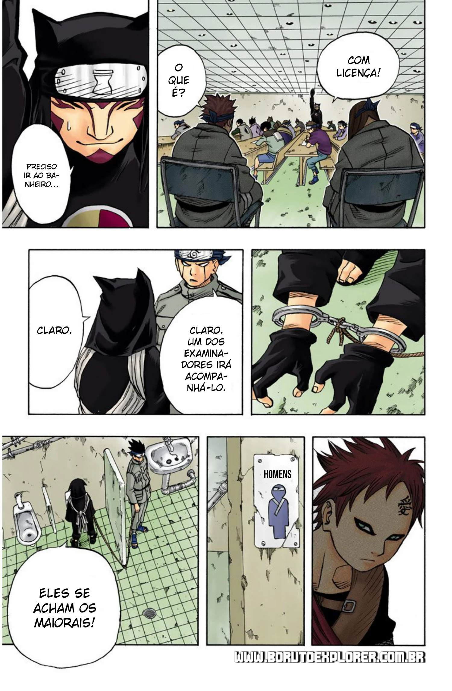 Read Naruto - Versão Colorida Oficial Manga Online