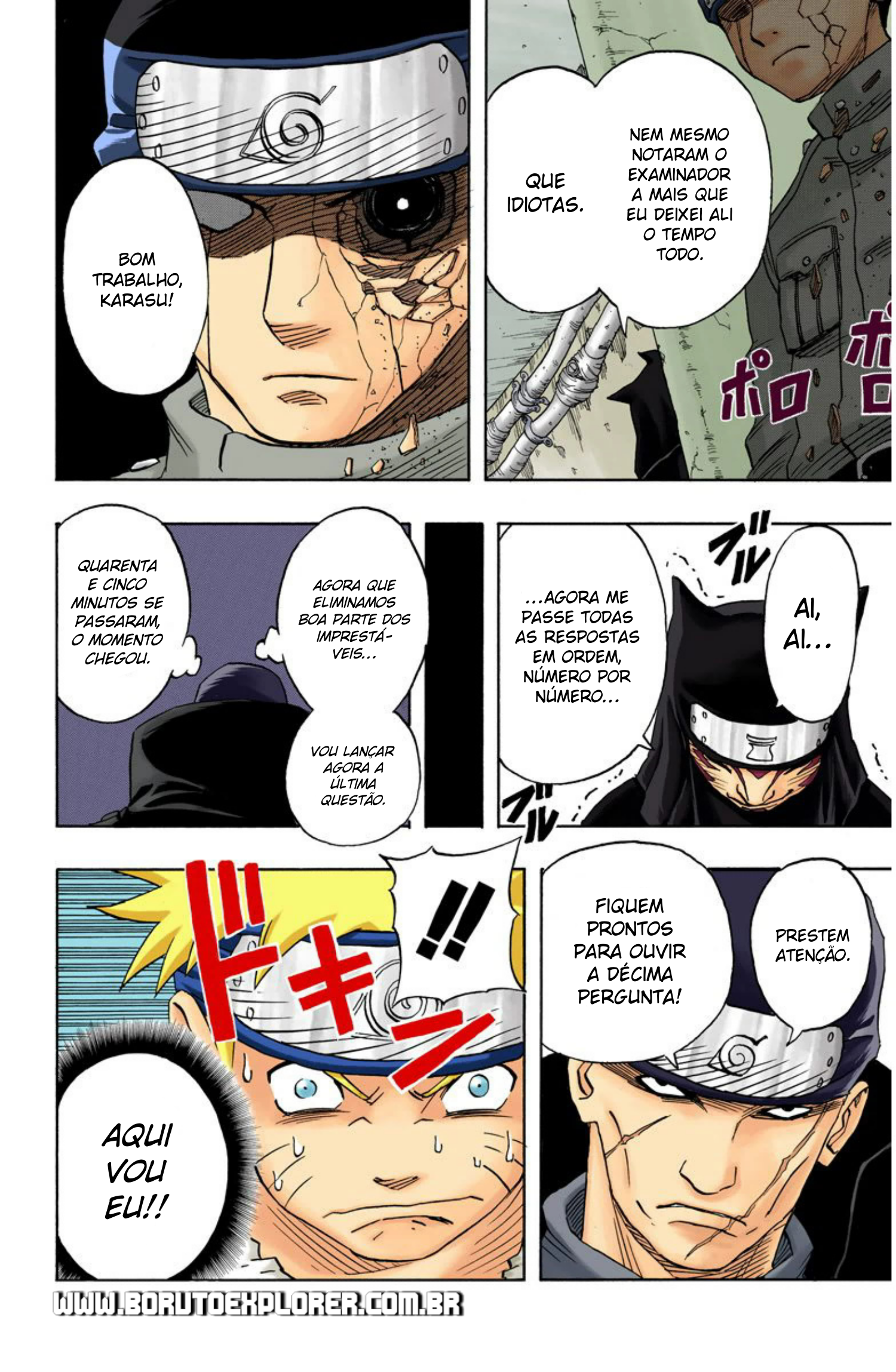 Read Naruto - Versão Colorida Oficial Manga Online