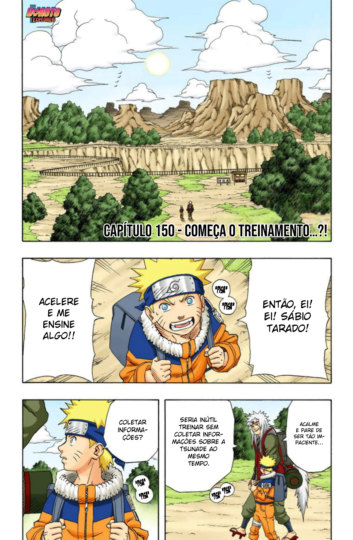 Read Naruto - Versão Colorida Oficial Manga Online