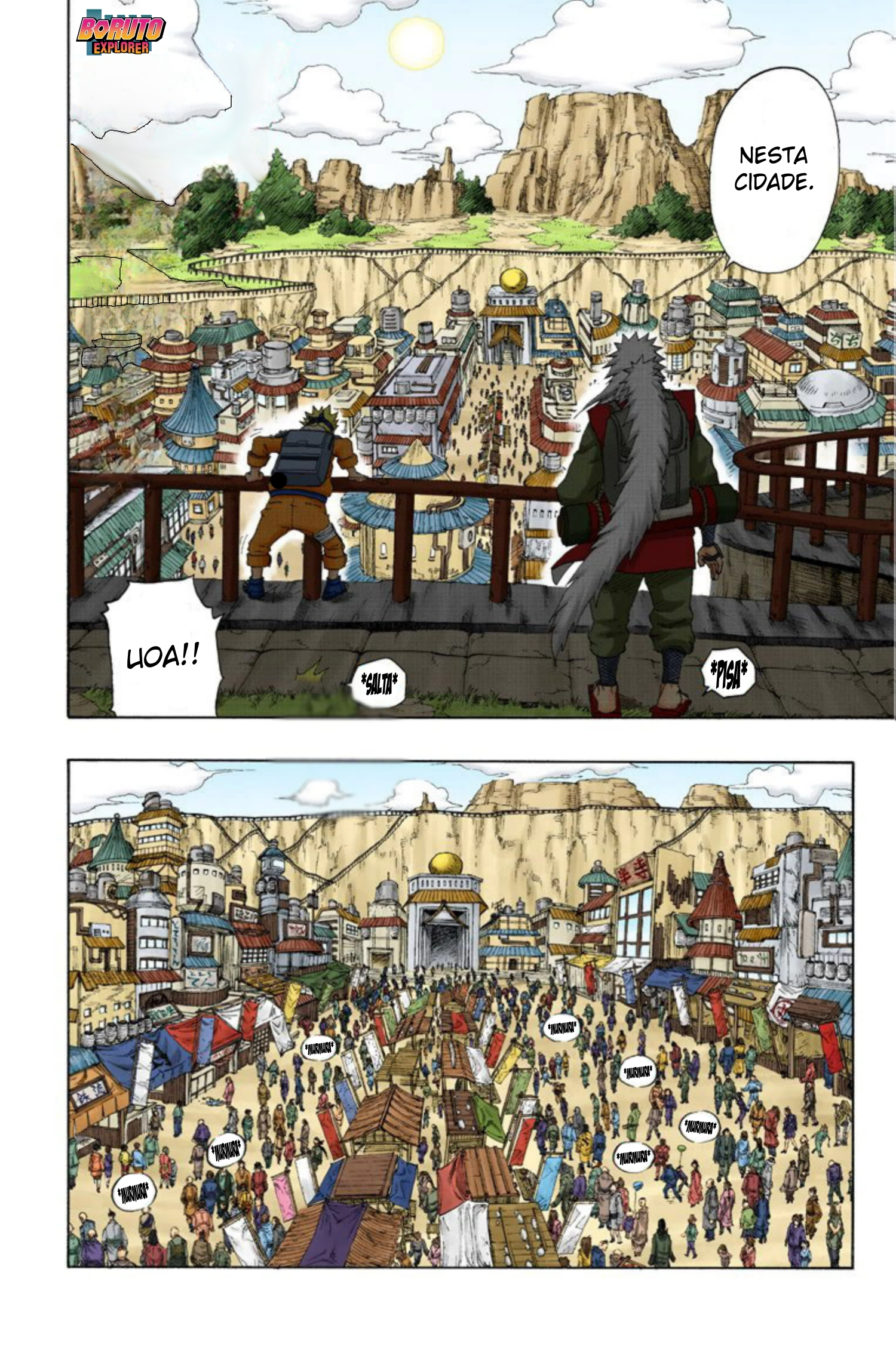 Read Naruto - Versão Colorida Oficial Manga Online