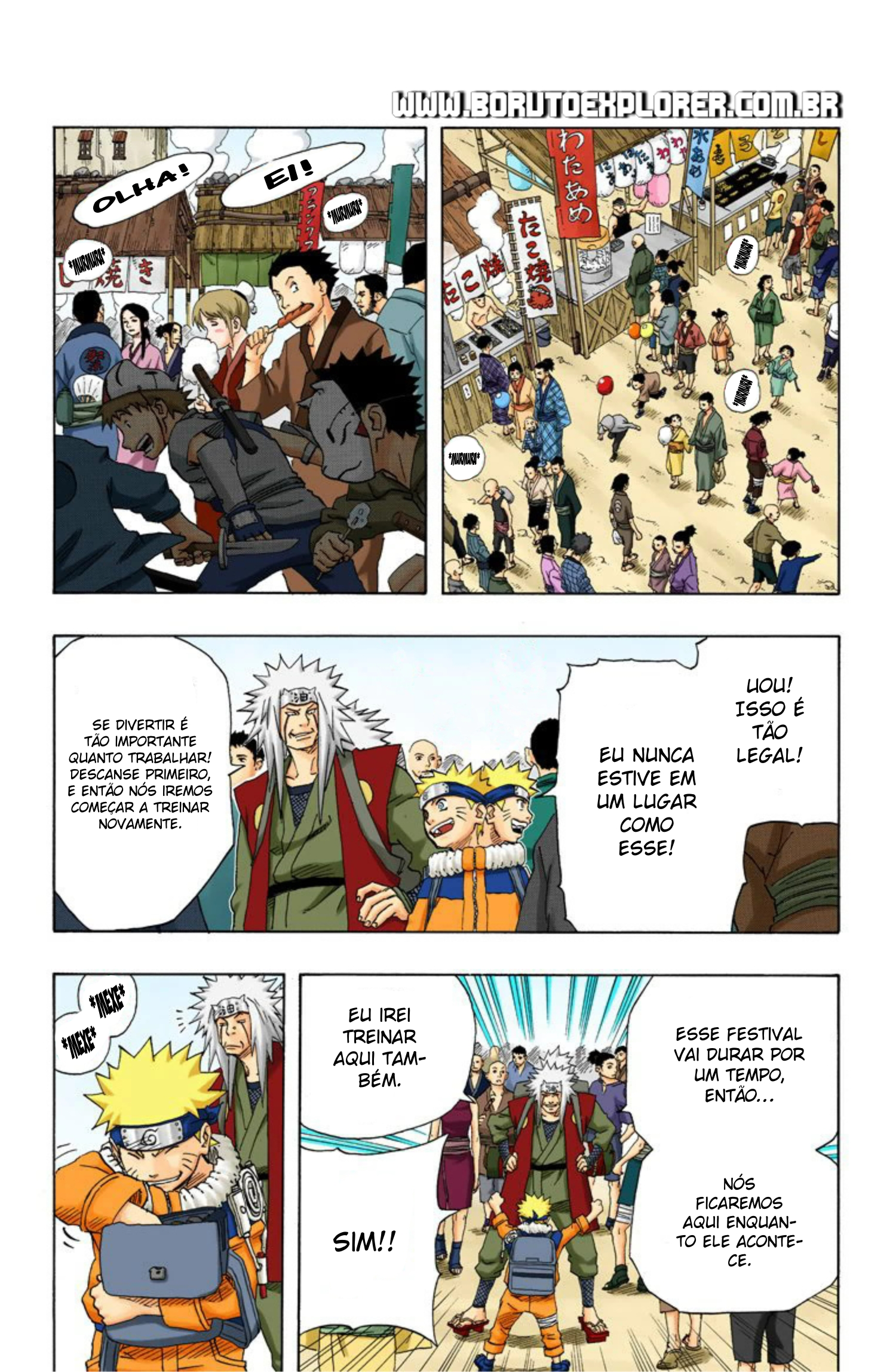 Read Naruto - Versão Colorida Oficial Manga Online