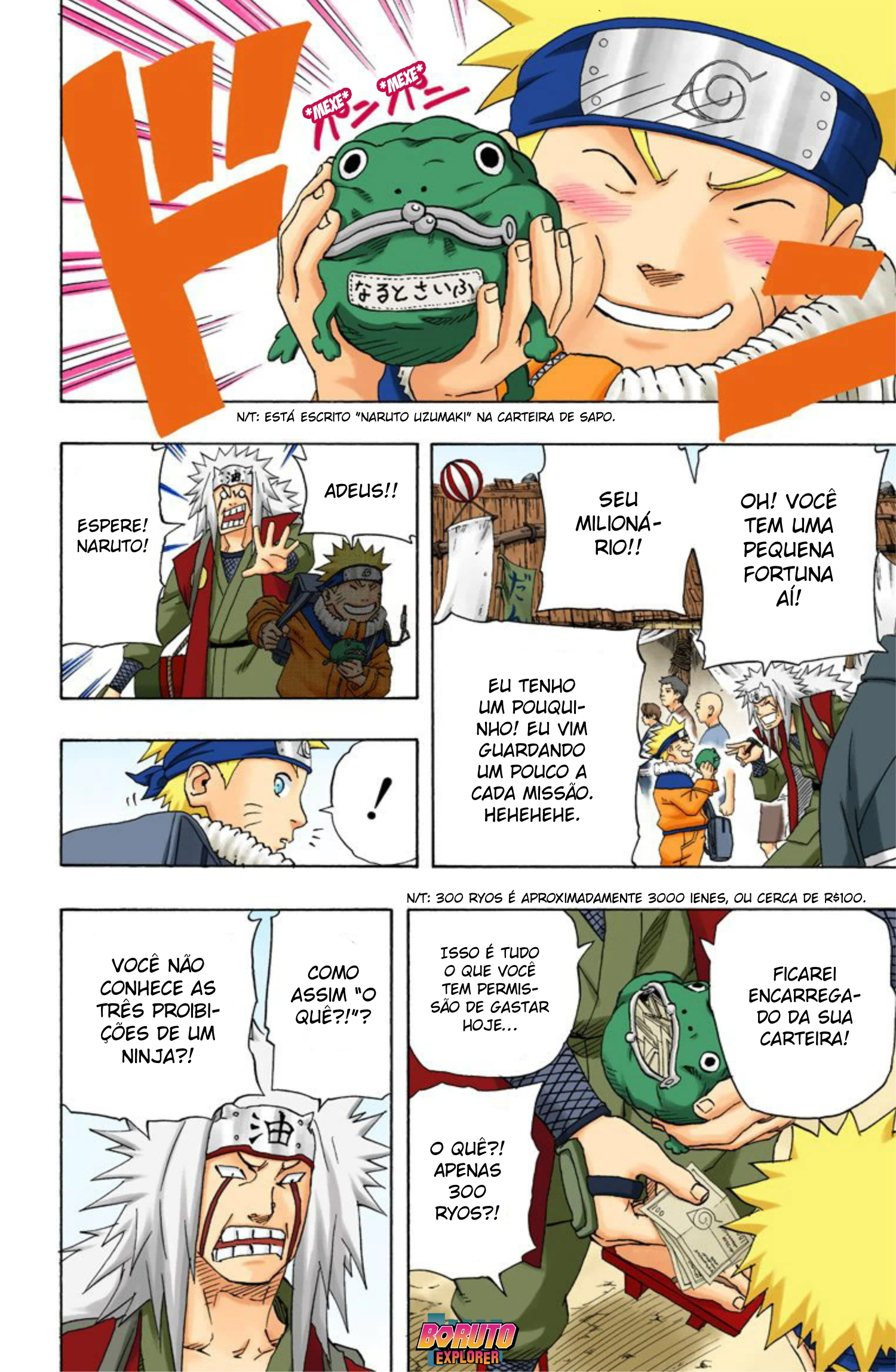 Read Naruto - Versão Colorida Oficial Manga Online