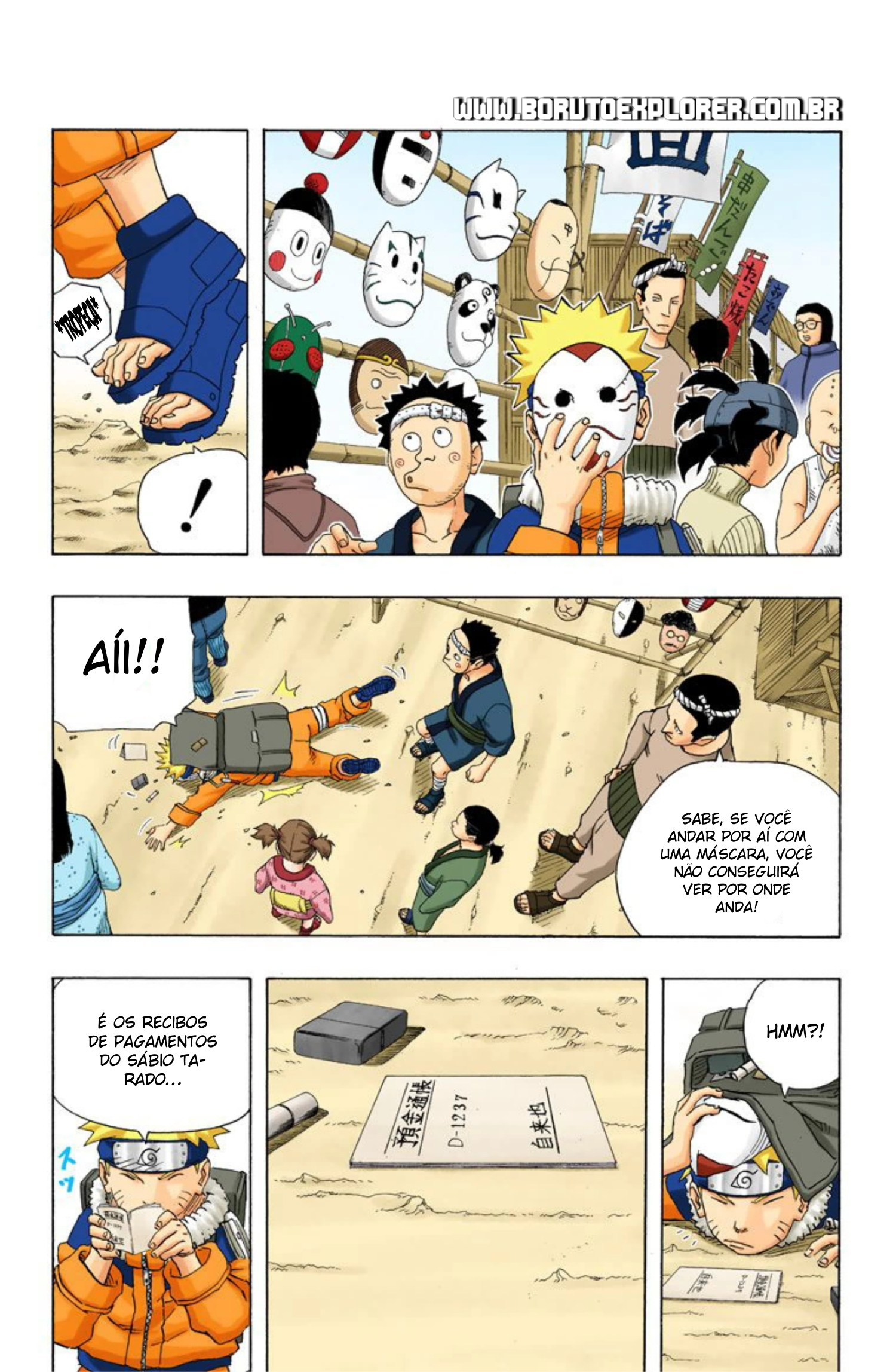 Read Naruto - Versão Colorida Oficial Manga Online
